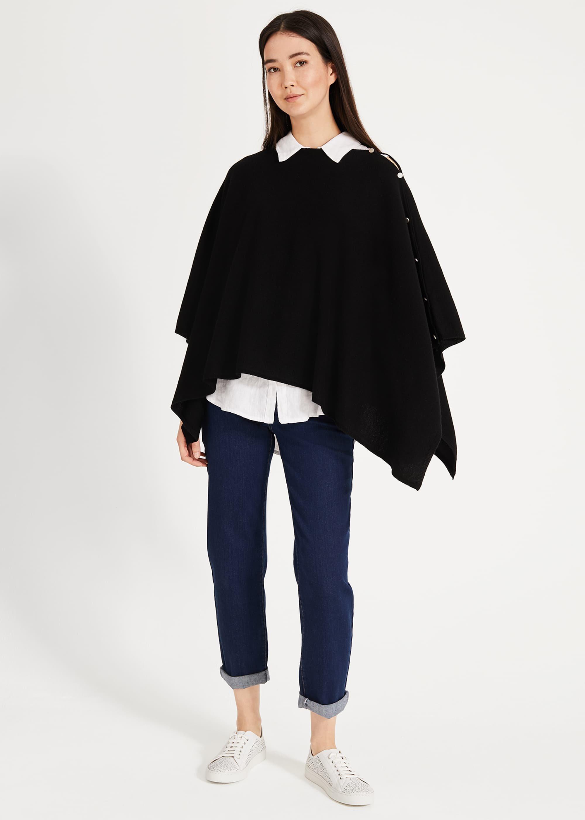 Noa Cashmere Blend Poncho