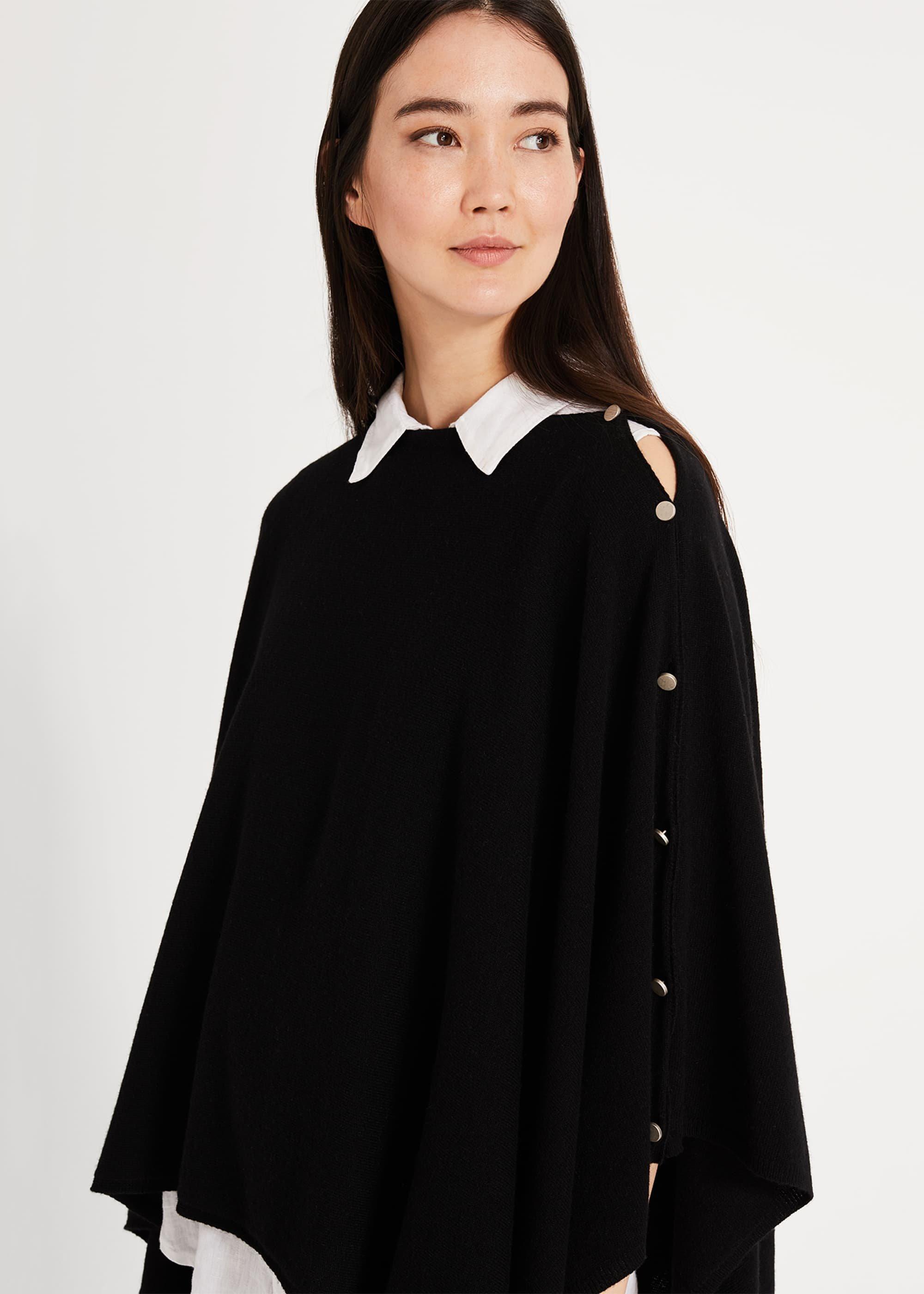 Noa Cashmere Blend Poncho