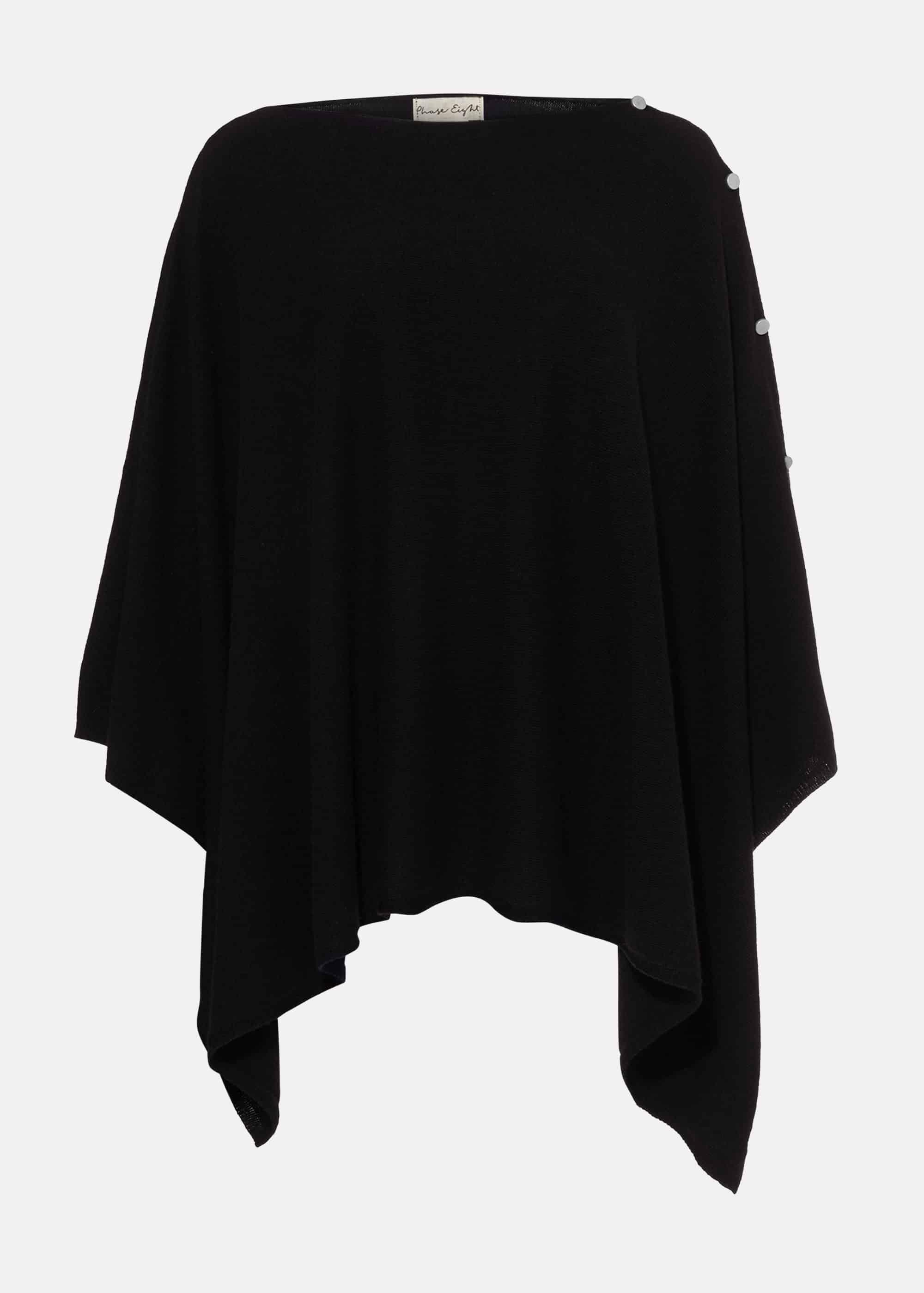 Noa Cashmere Blend Poncho