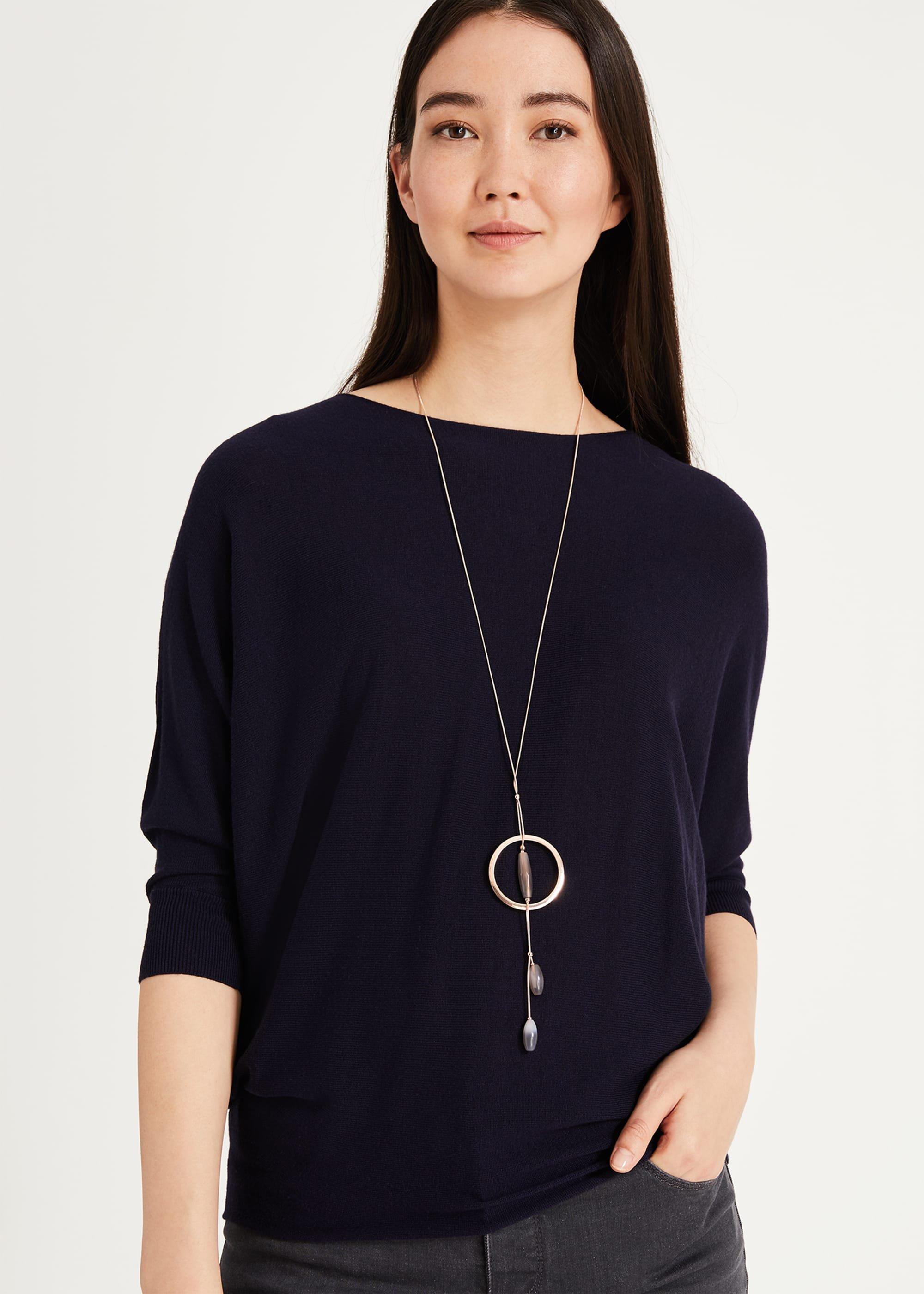 Roxie Stone Pendant Necklace