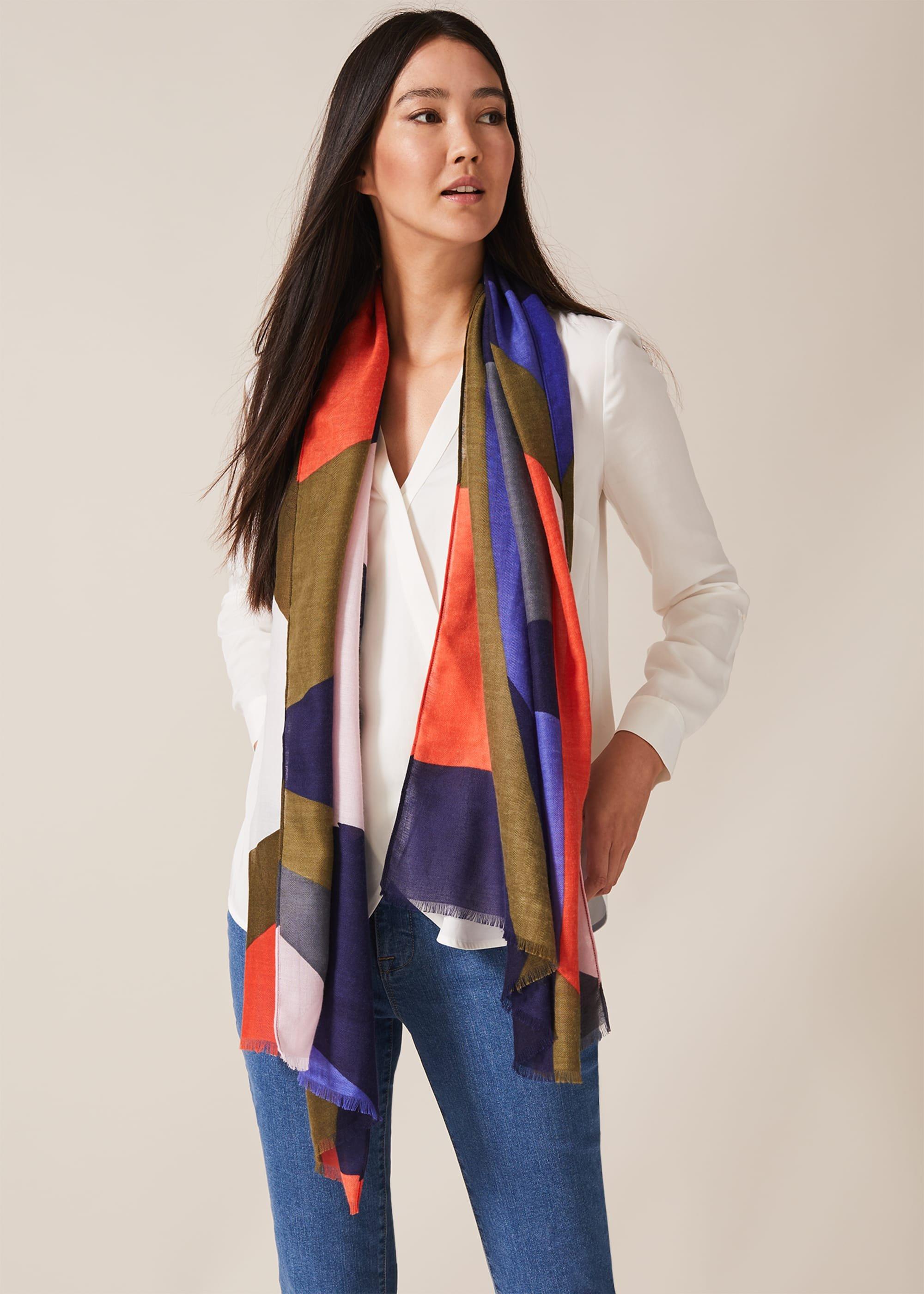 Sedina Geo Print Scarf