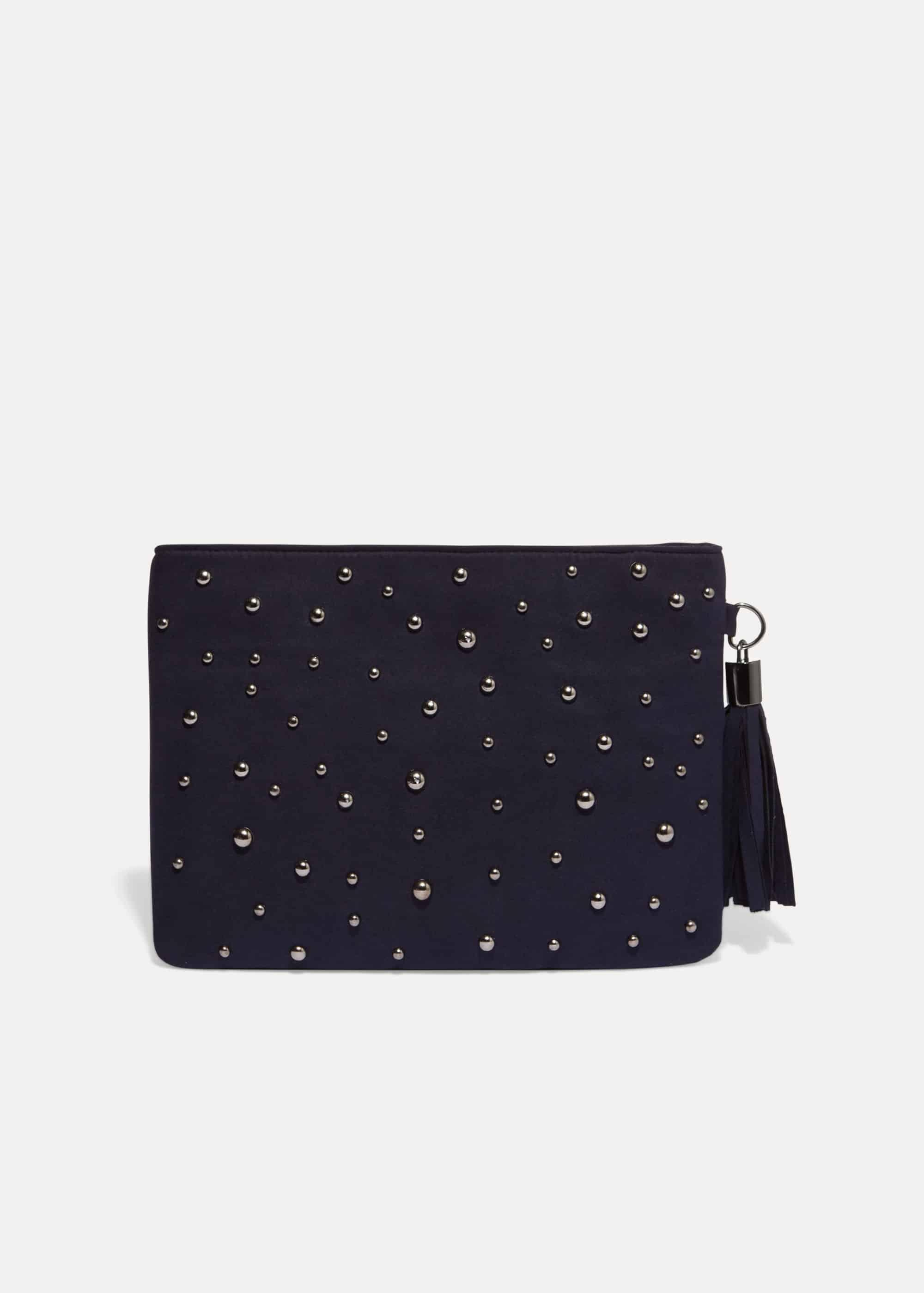 Joss Jewel Front Clutch Bag