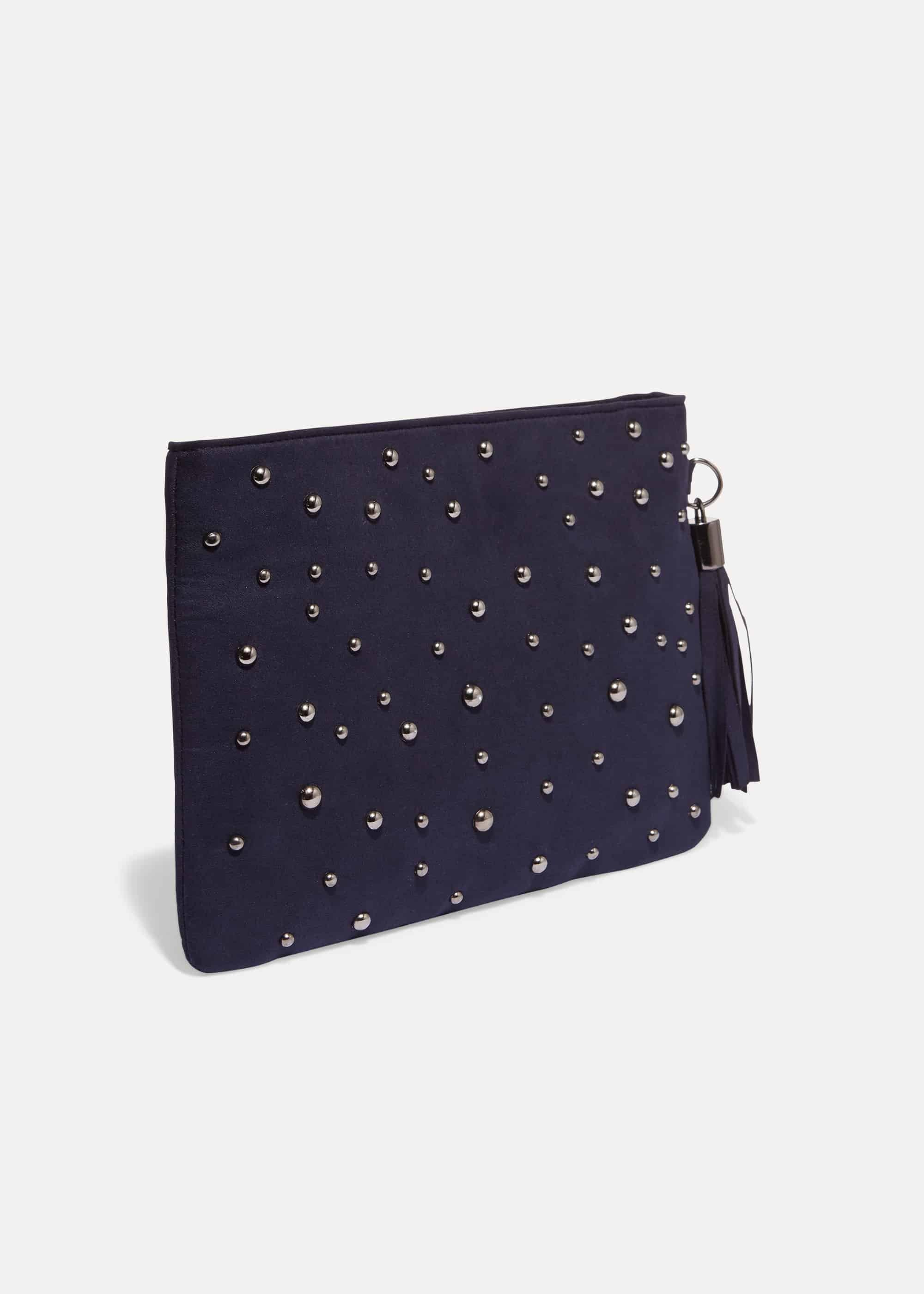 Joss Jewel Front Clutch Bag