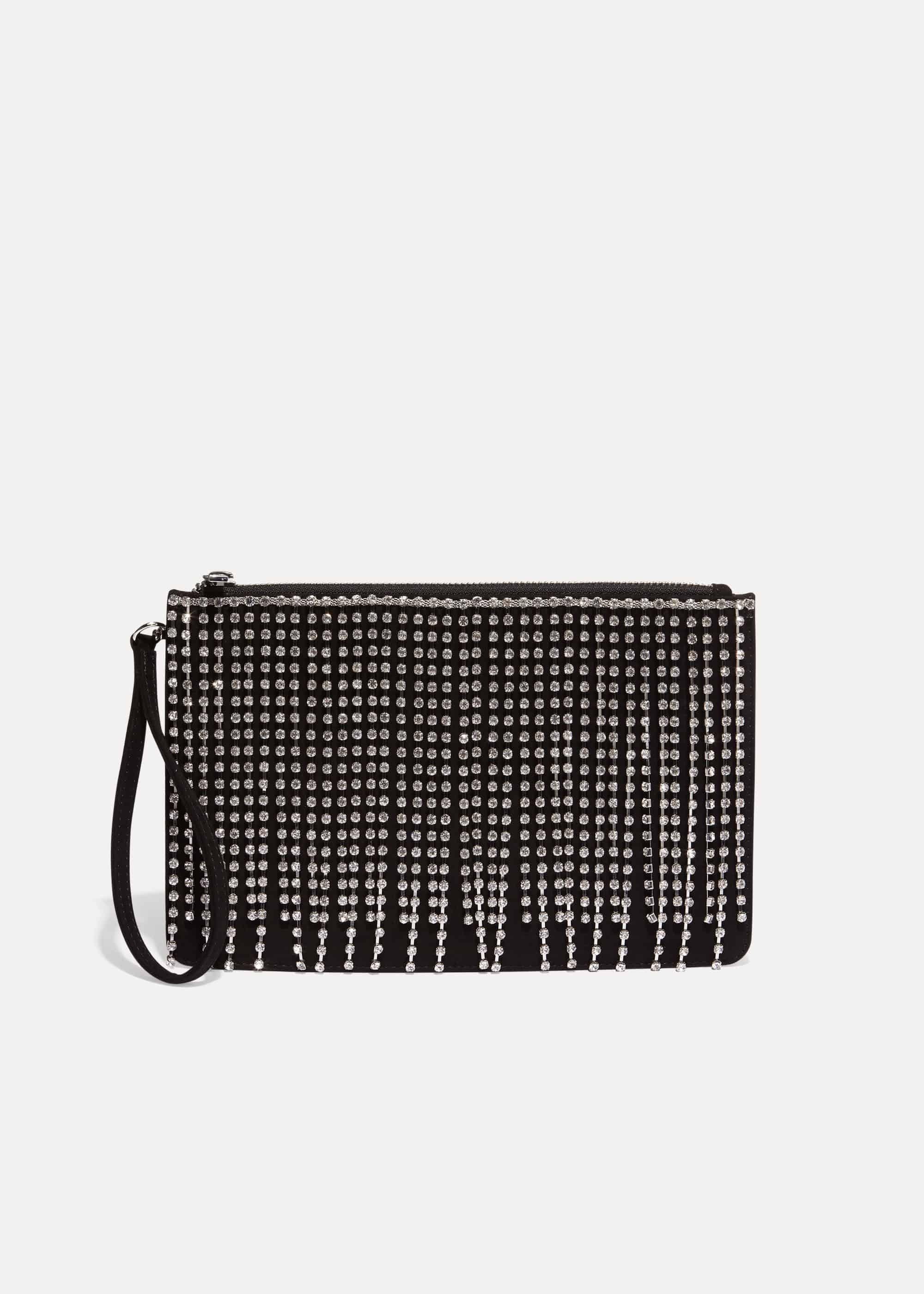 Shae Sparkle Tassel Clutch Bag