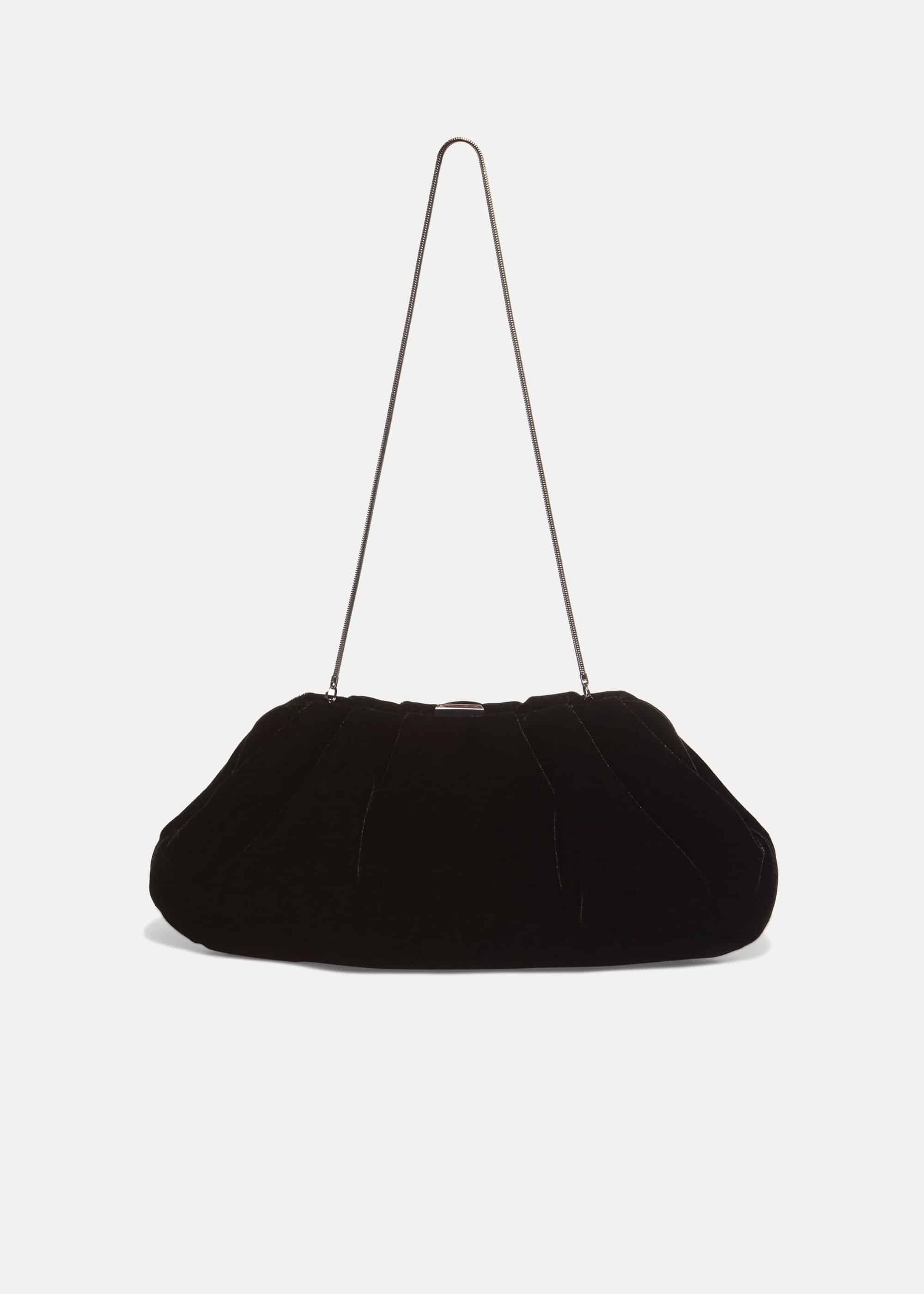 Valerie Velvet Clutch Bag