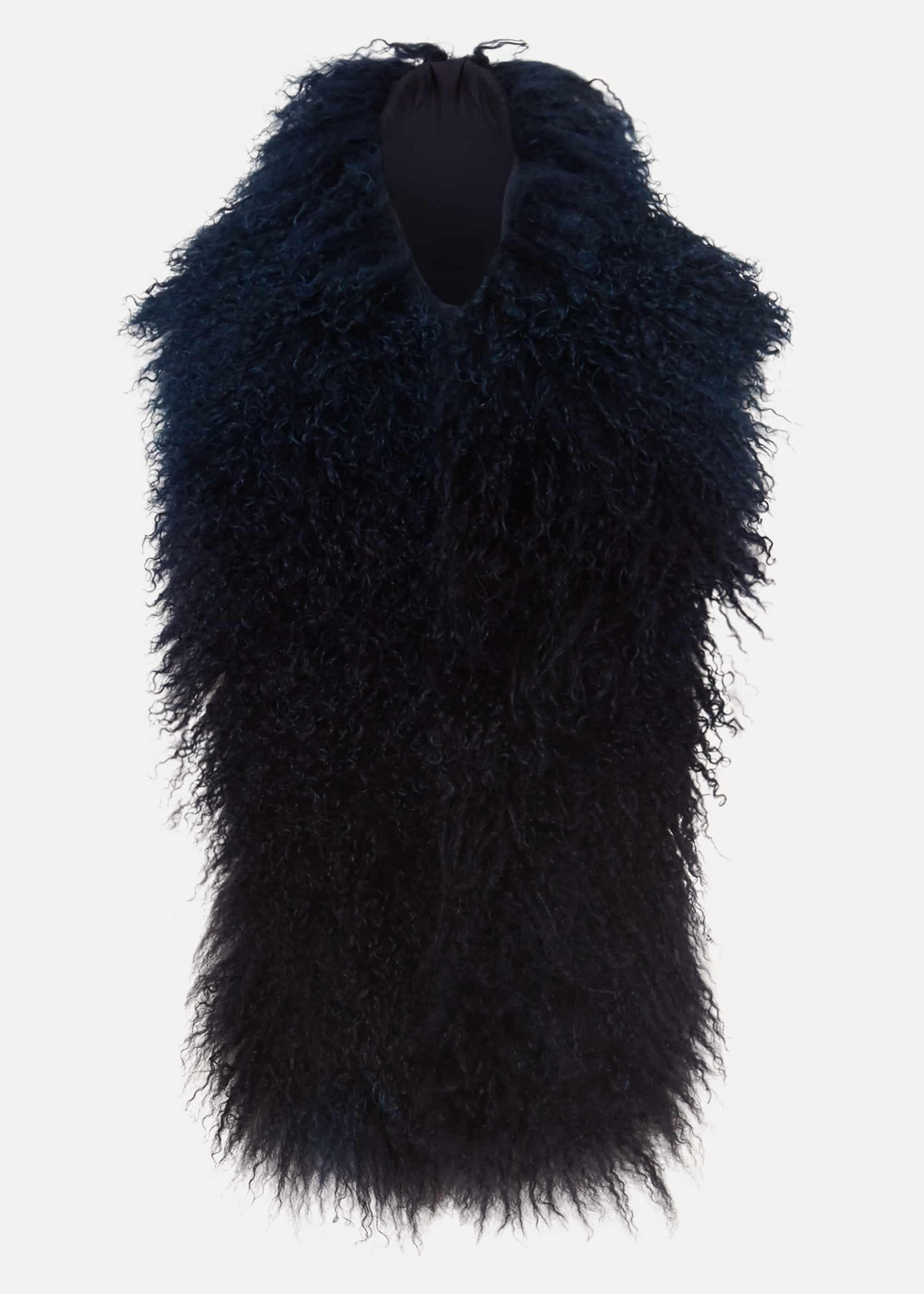 Maggie Mongolian Fur Scarf