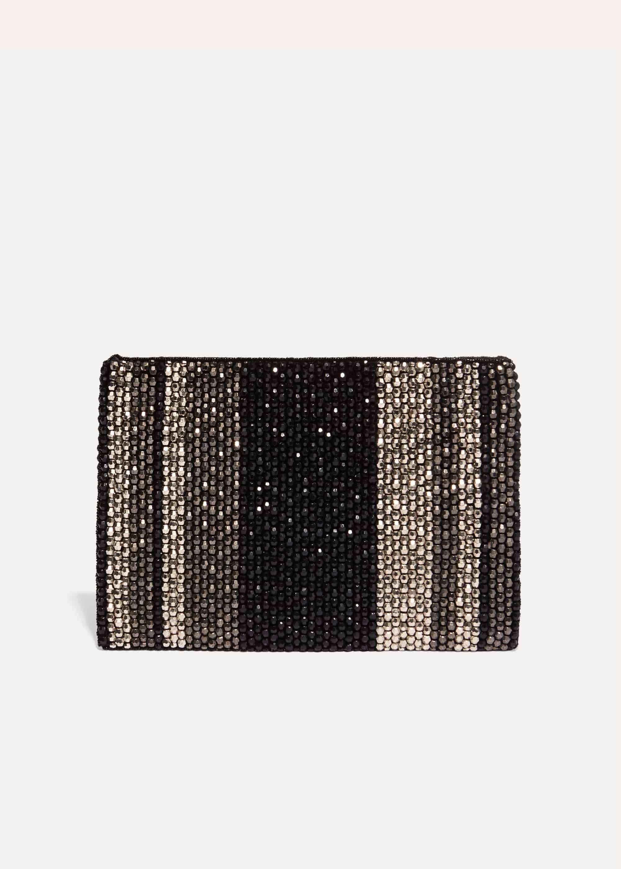 Luna Beaded Clutch Bag