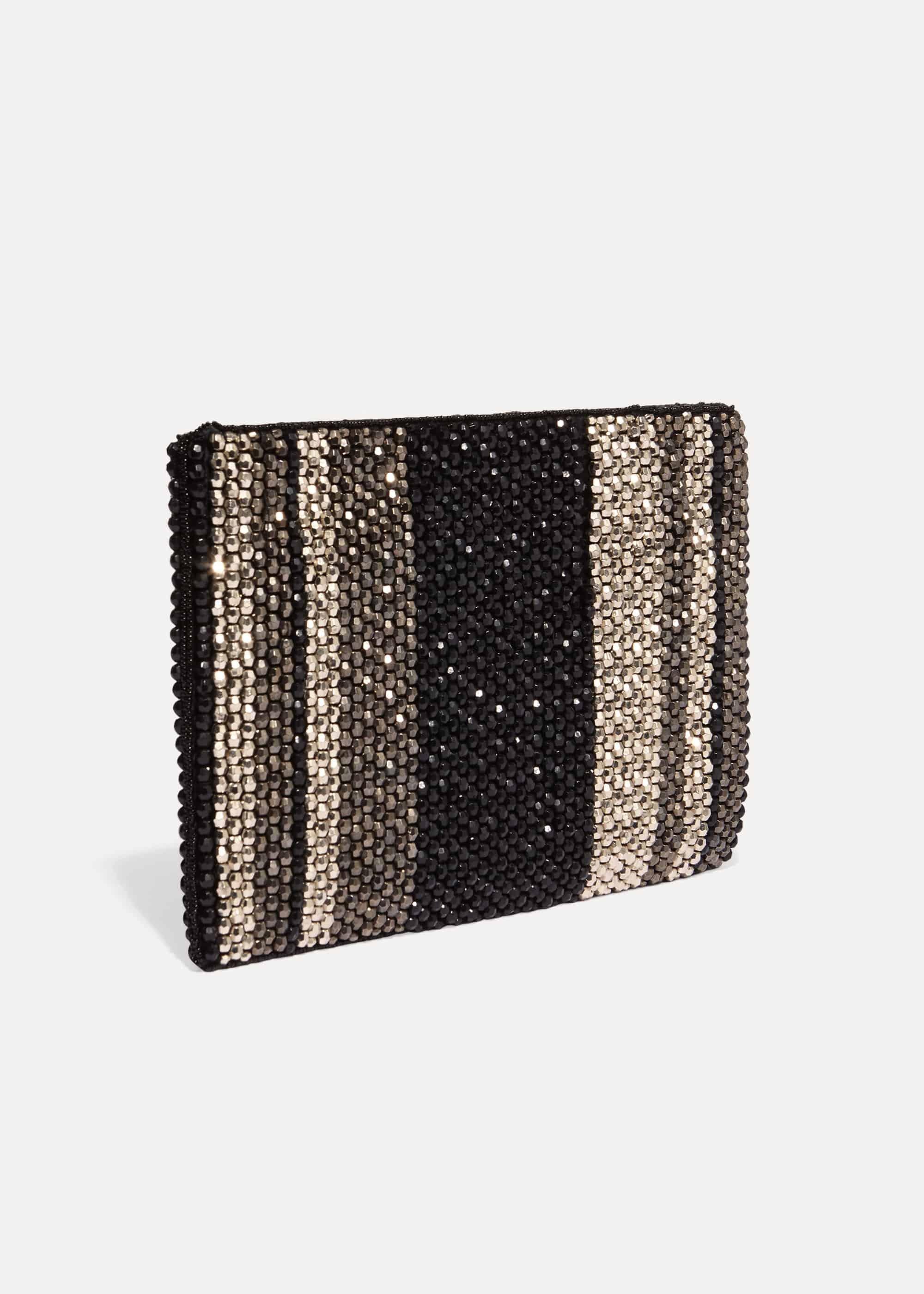 Luna Beaded Clutch Bag