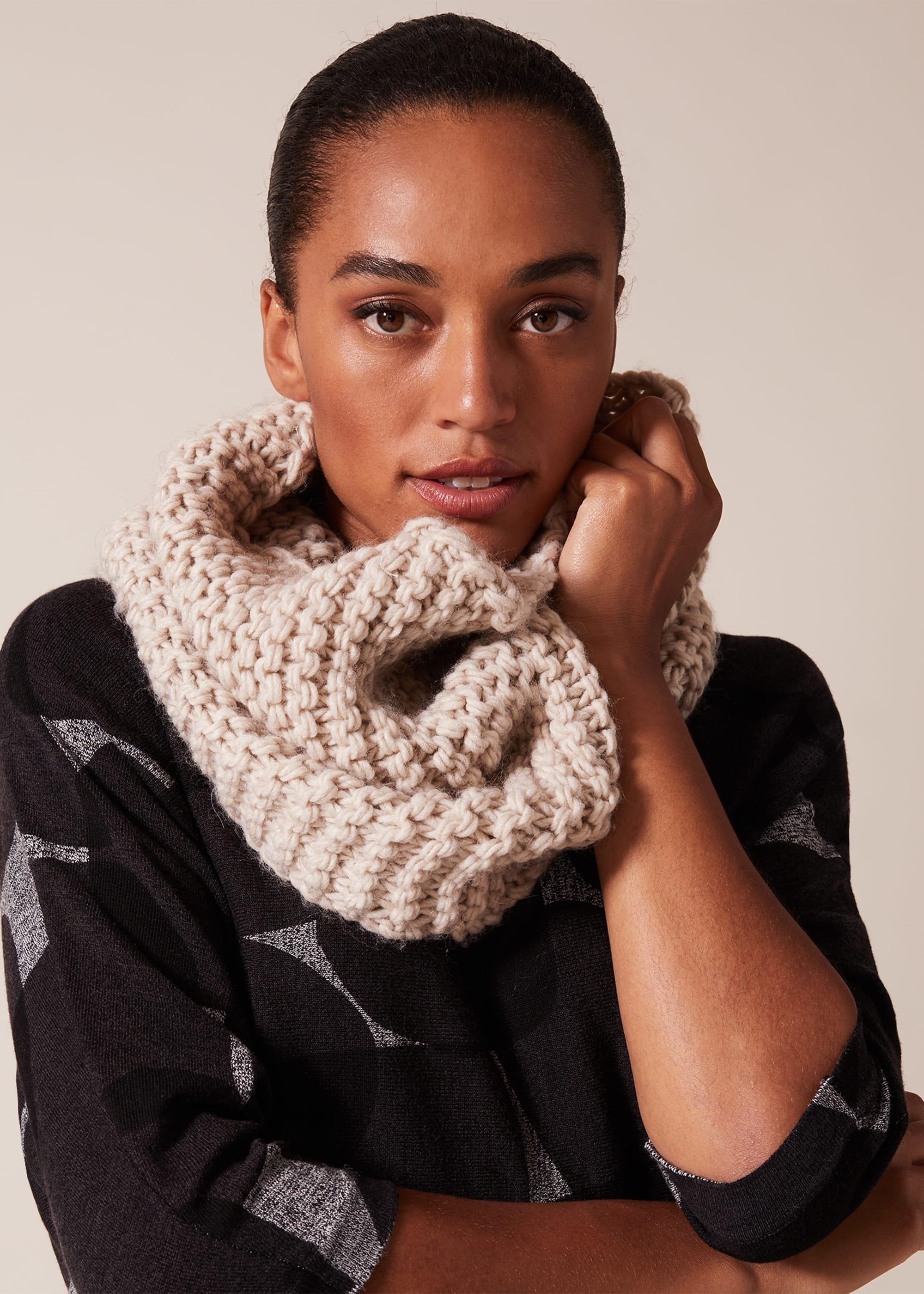 Cadey Cable Knit Snood