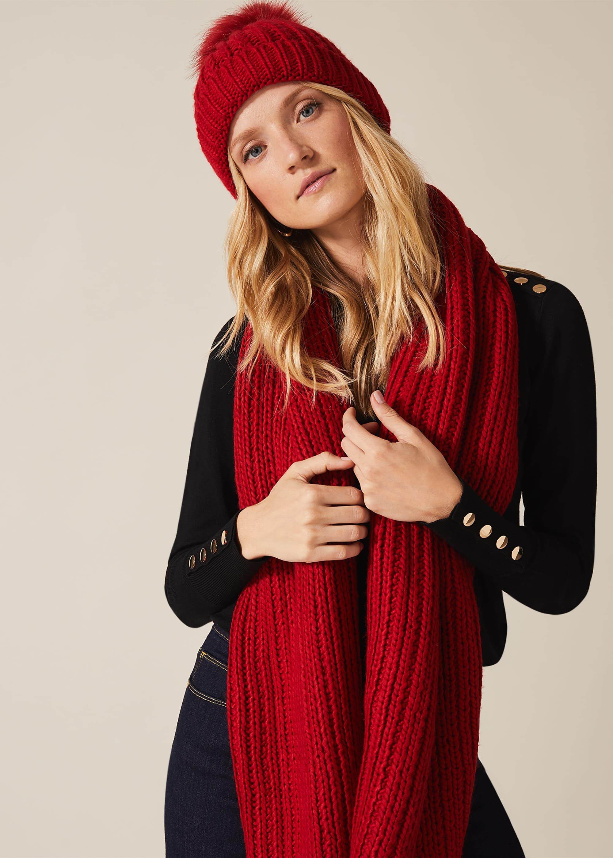 Caris Cable Knit Scarf
