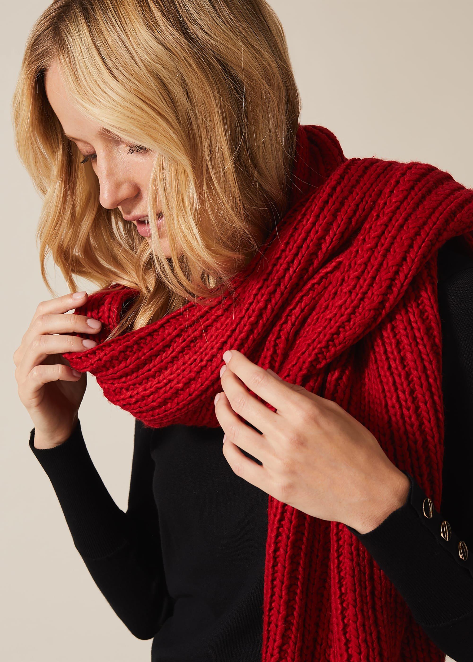Caris Cable Knit Scarf