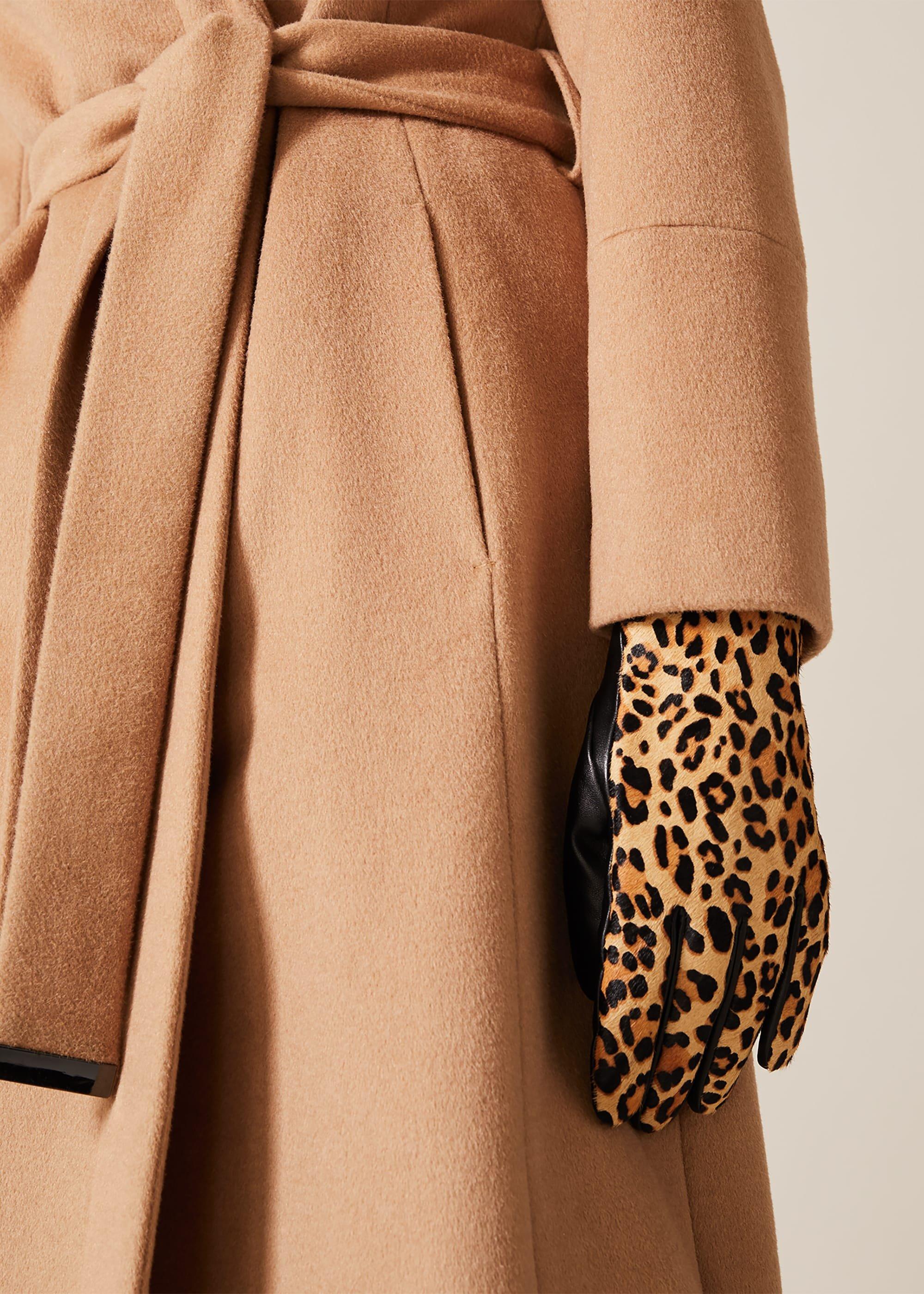 Liz Leopard Print Glove
