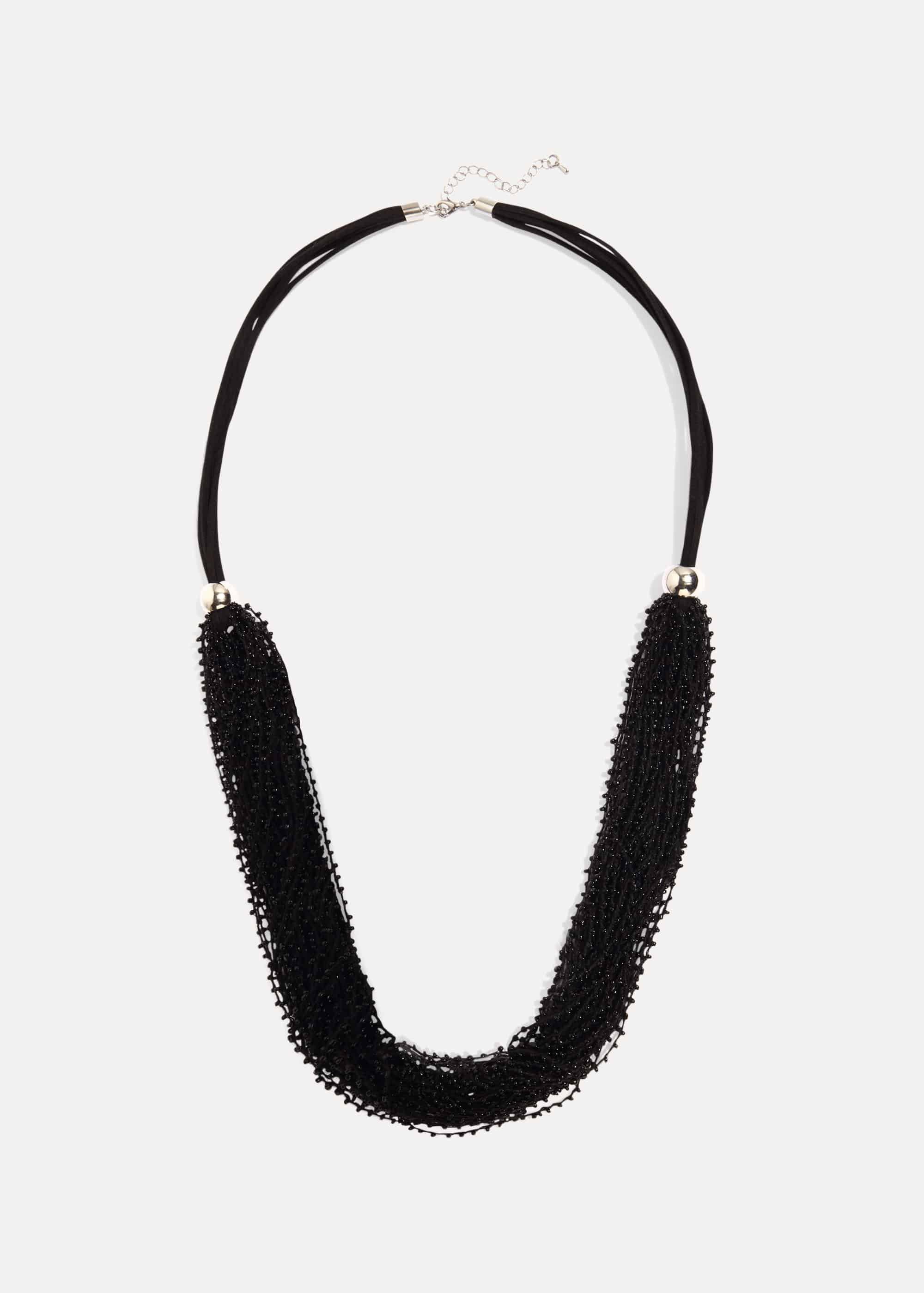 Becky Multi Row Beaded Necklace