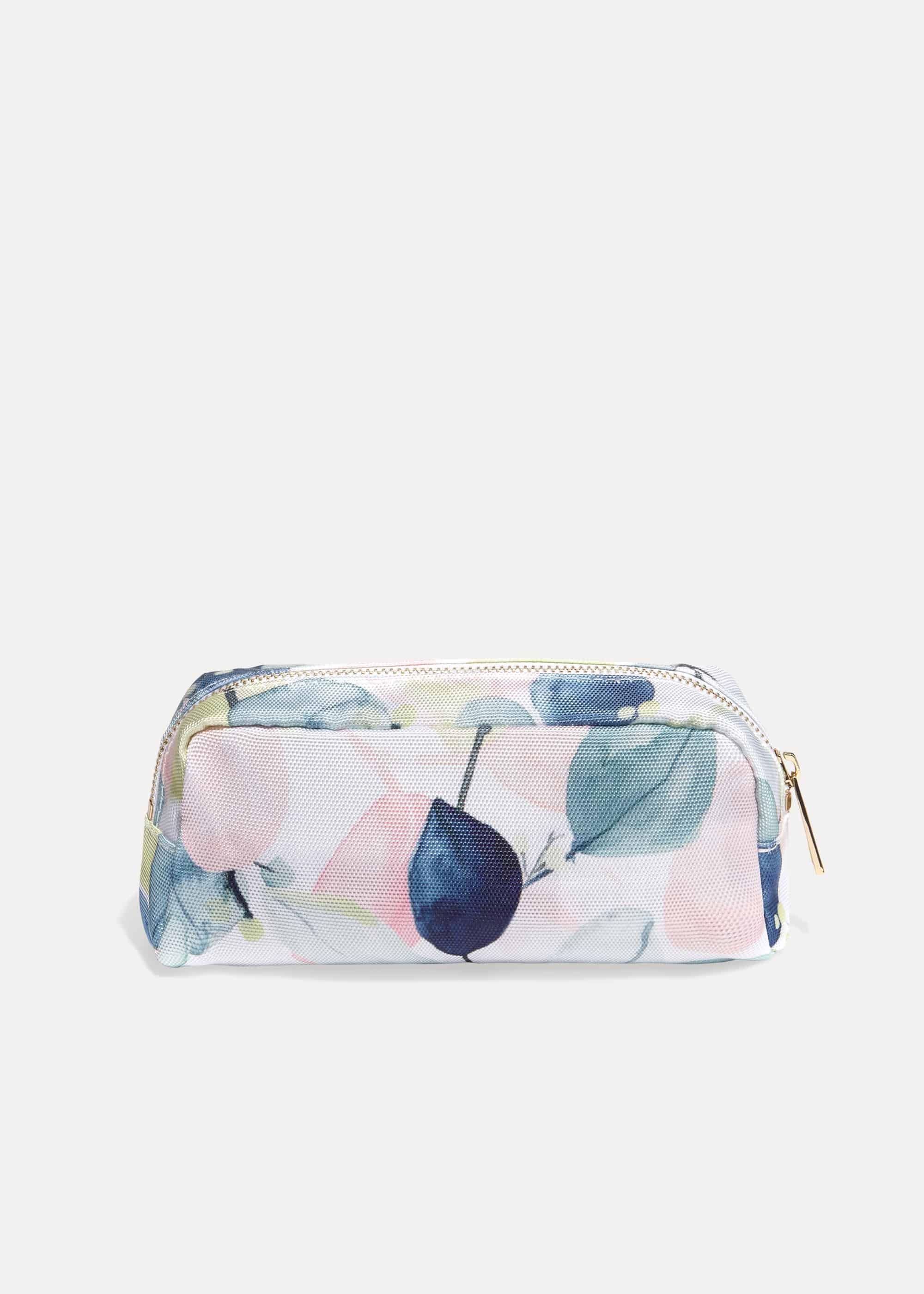 Laina Leaf Printed Make Up Bag