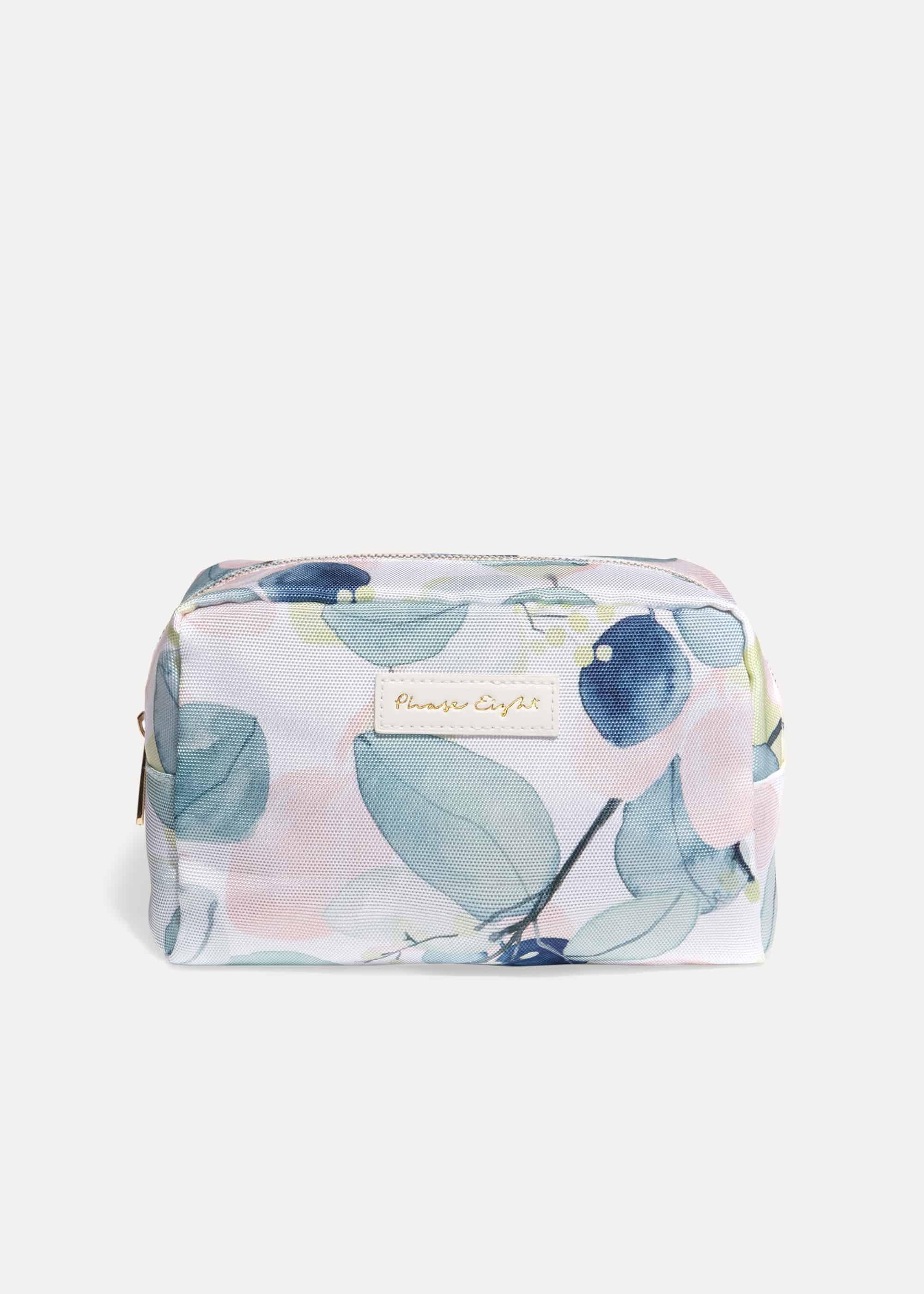 Laina Leaf Printed Washbag