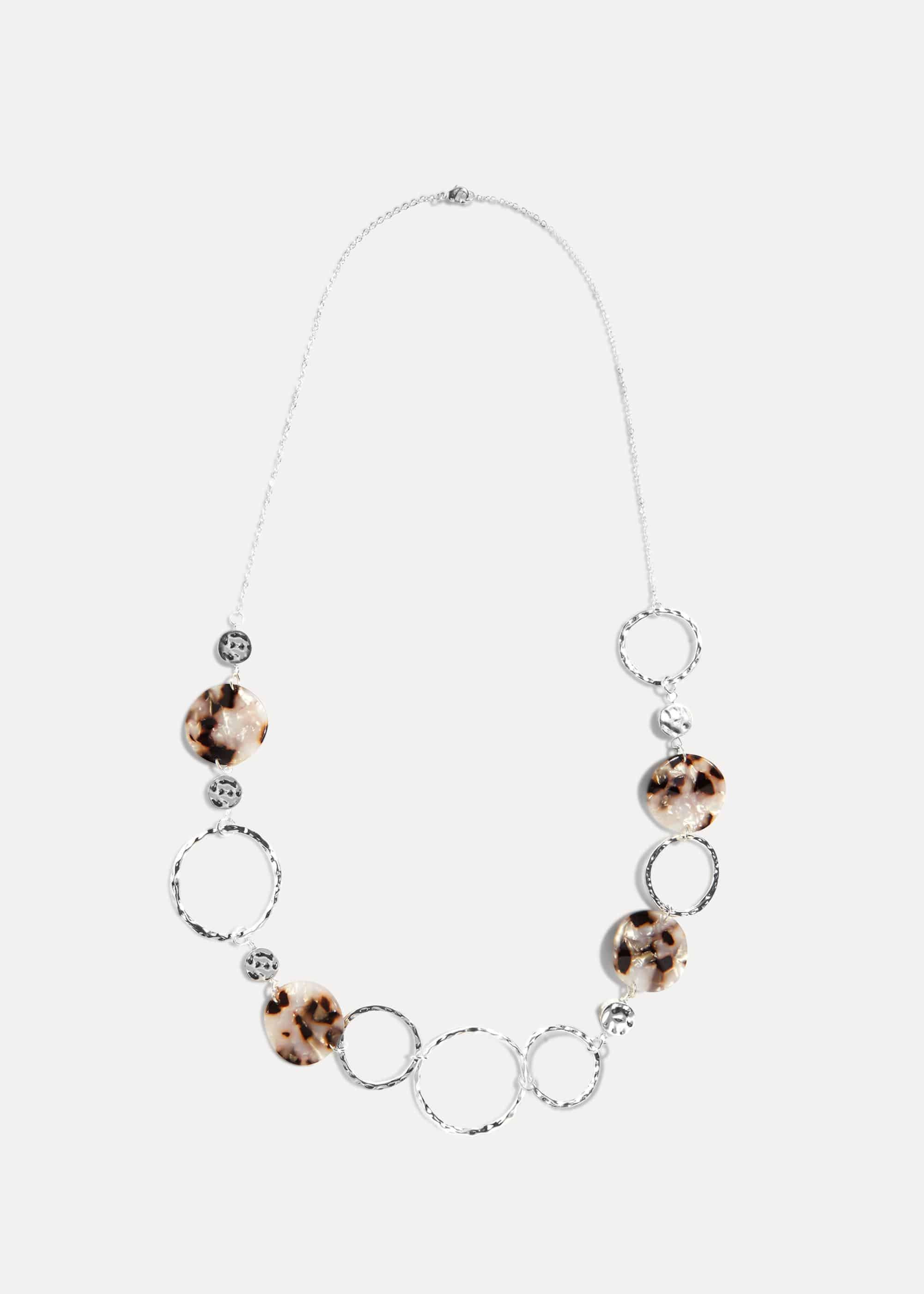 Lia Long Resin Necklace