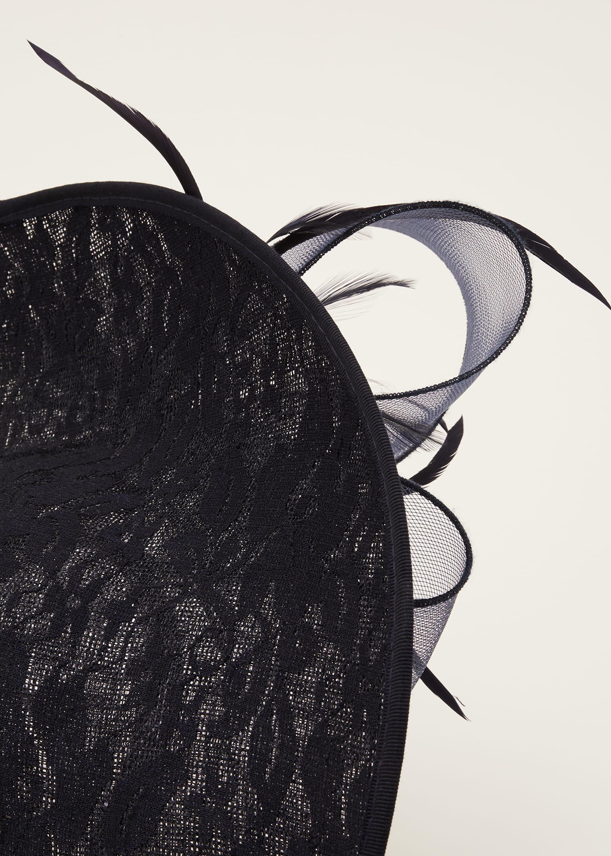 Valens Lace Underbrim Fascinator