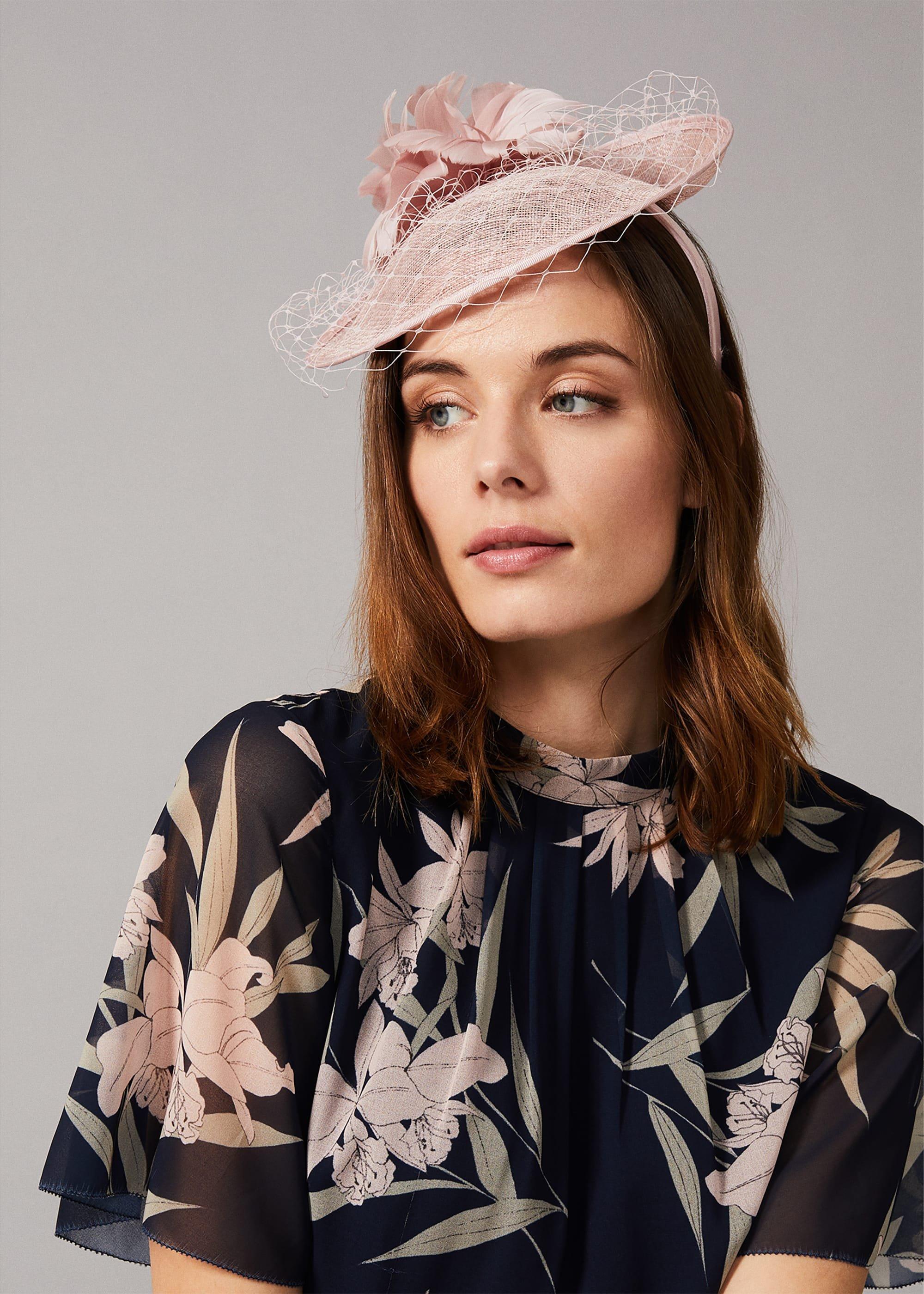 Inna Veiled Disc Fascinator
