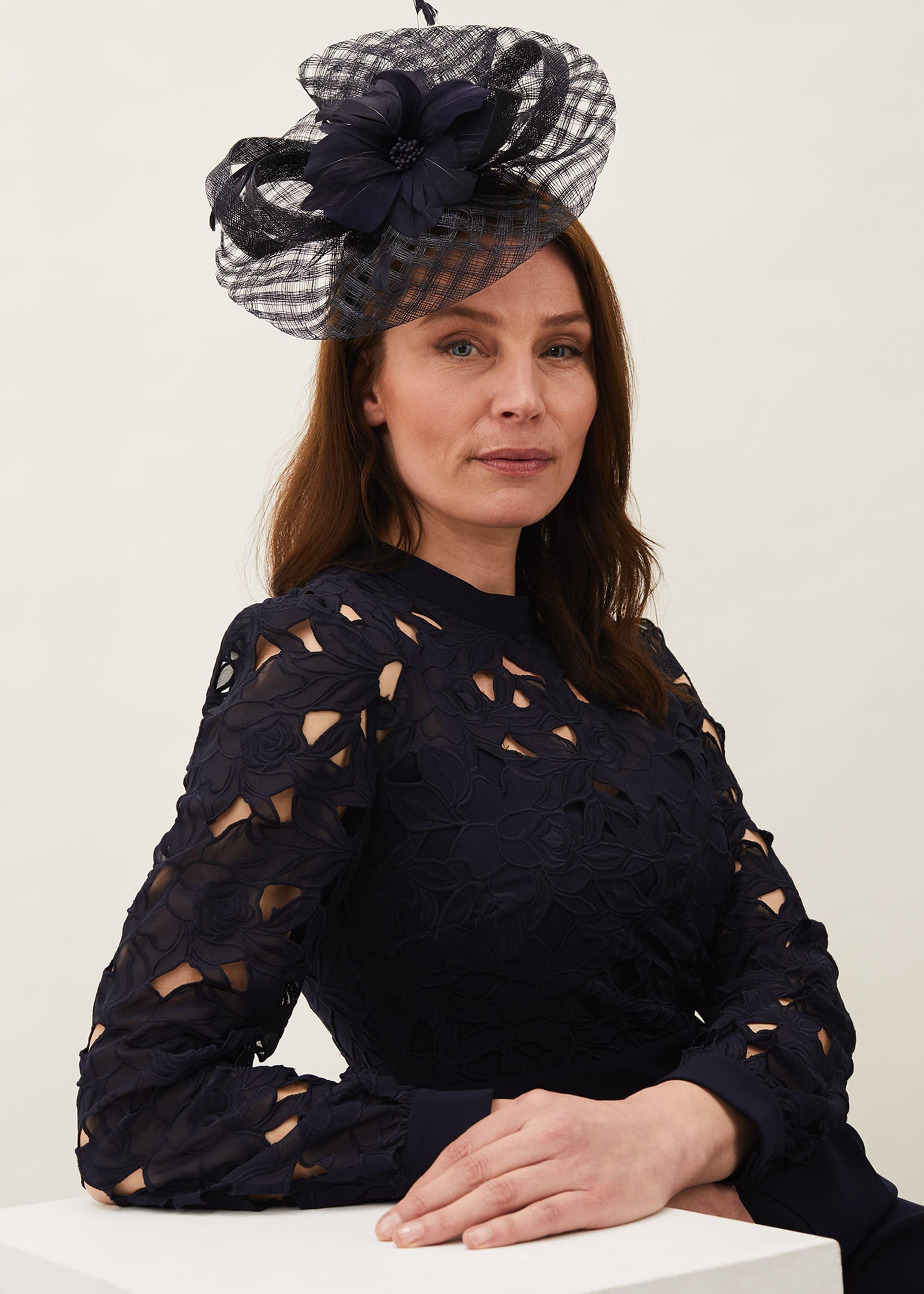 Danna Flower Disc Fascinator
