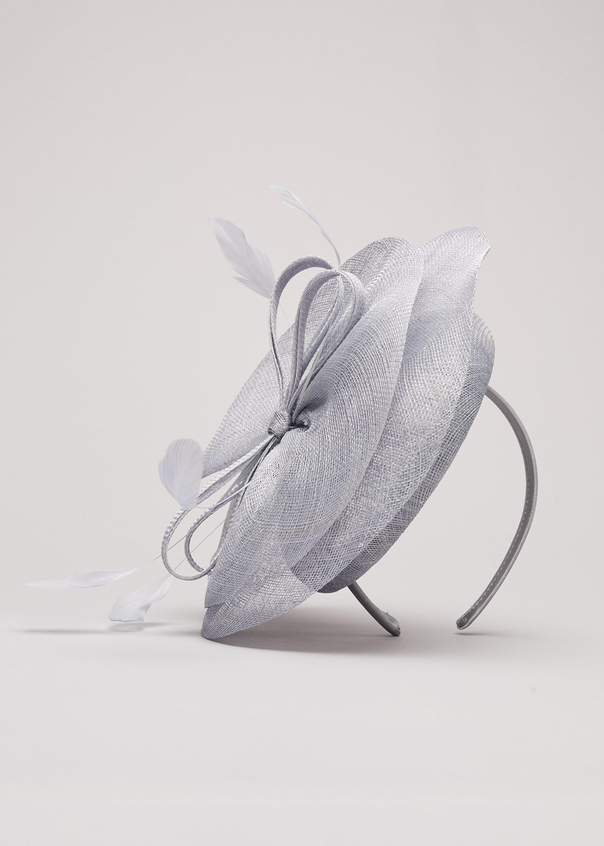 Aveline Flower Pillbox Fascinator