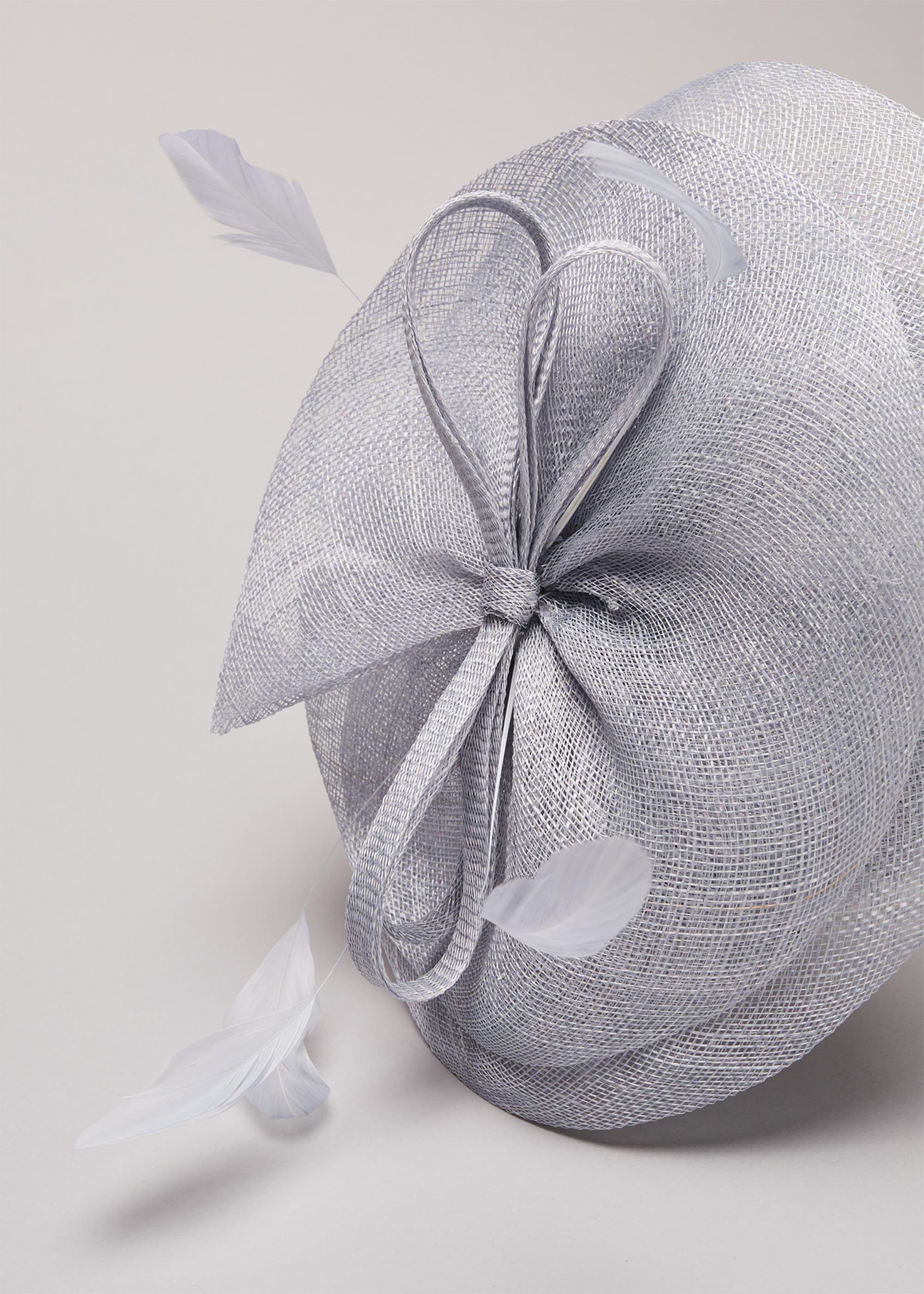 Aveline Flower Pillbox Fascinator