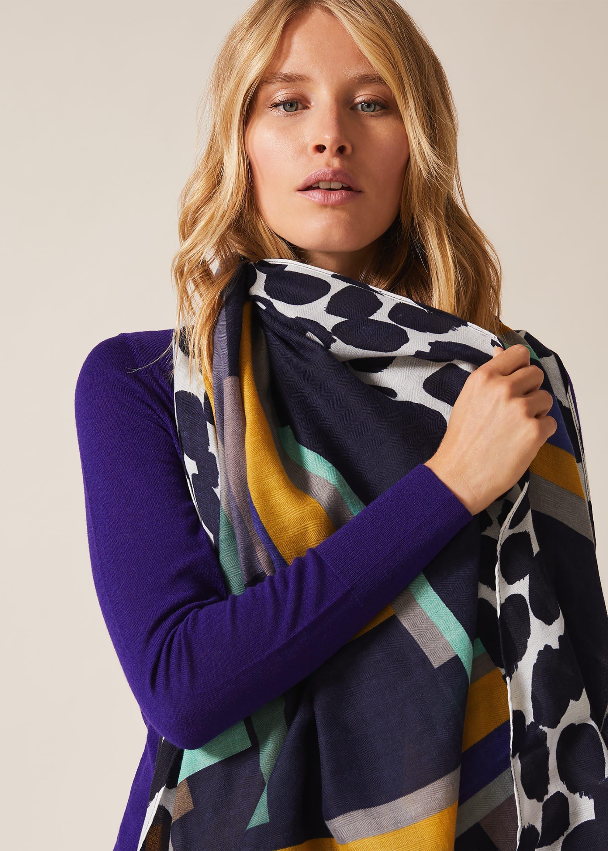 Kanazawa Printed Scarf