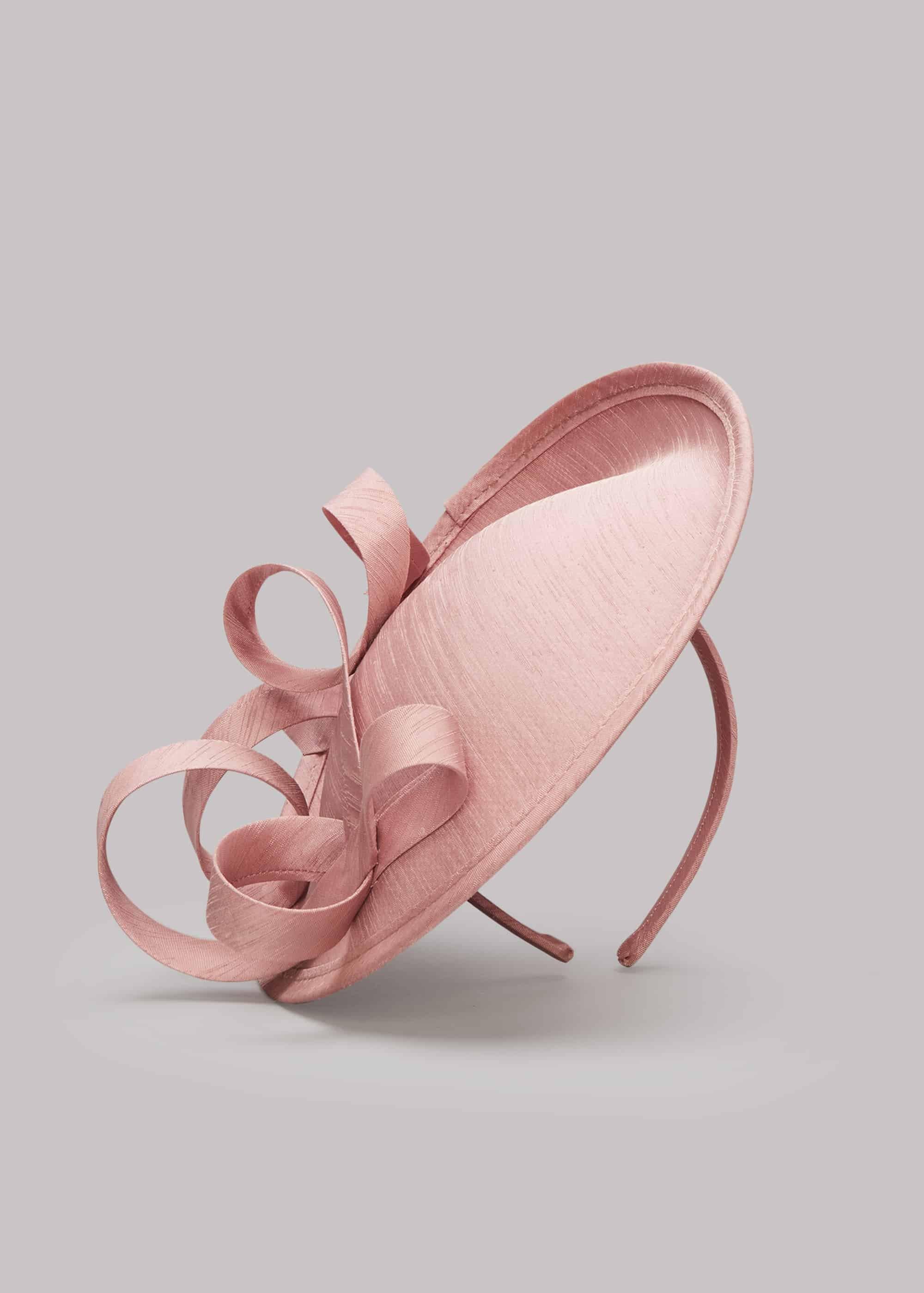 Joana Shantung Silk Disc Fascinator