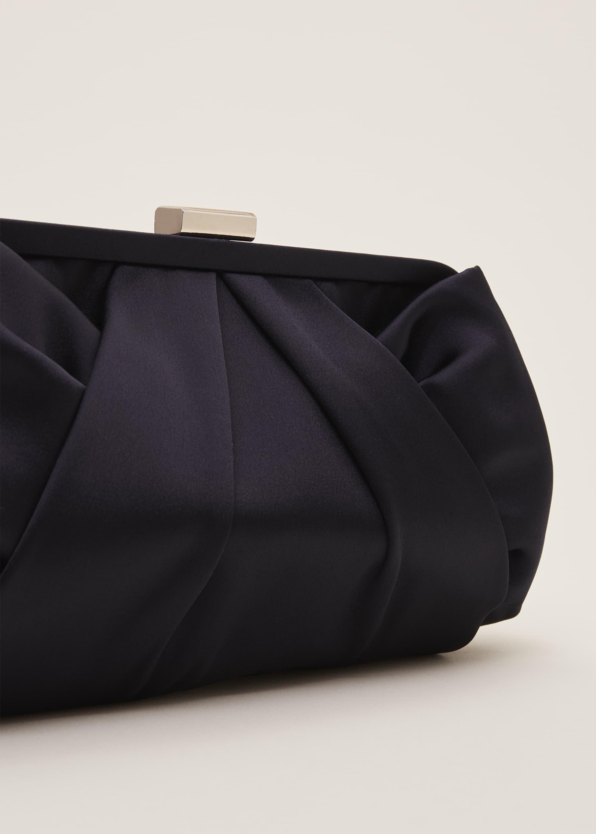 Alice Satin Clutch Bag