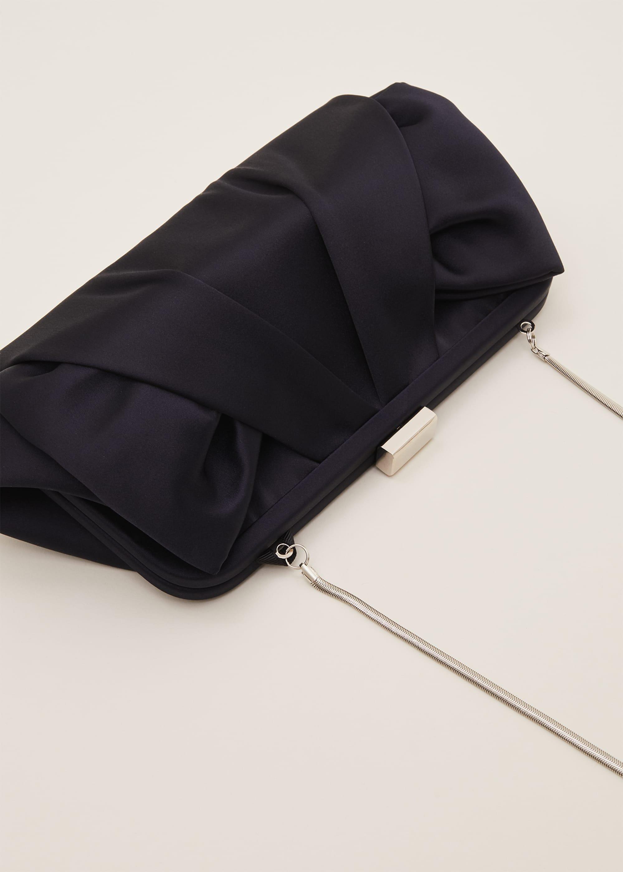 Alice Satin Clutch Bag