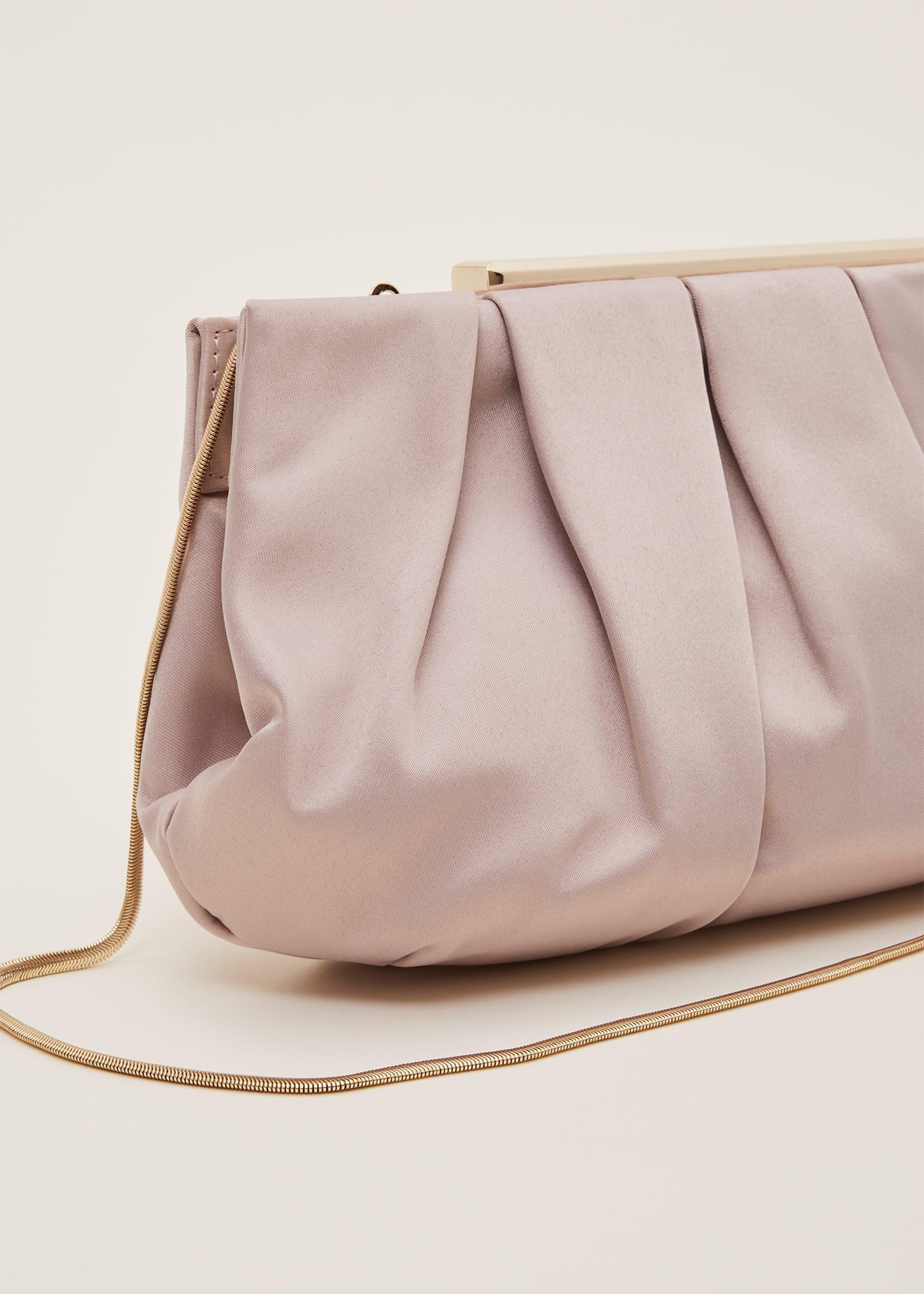 Sonja Soft Satin Clutch