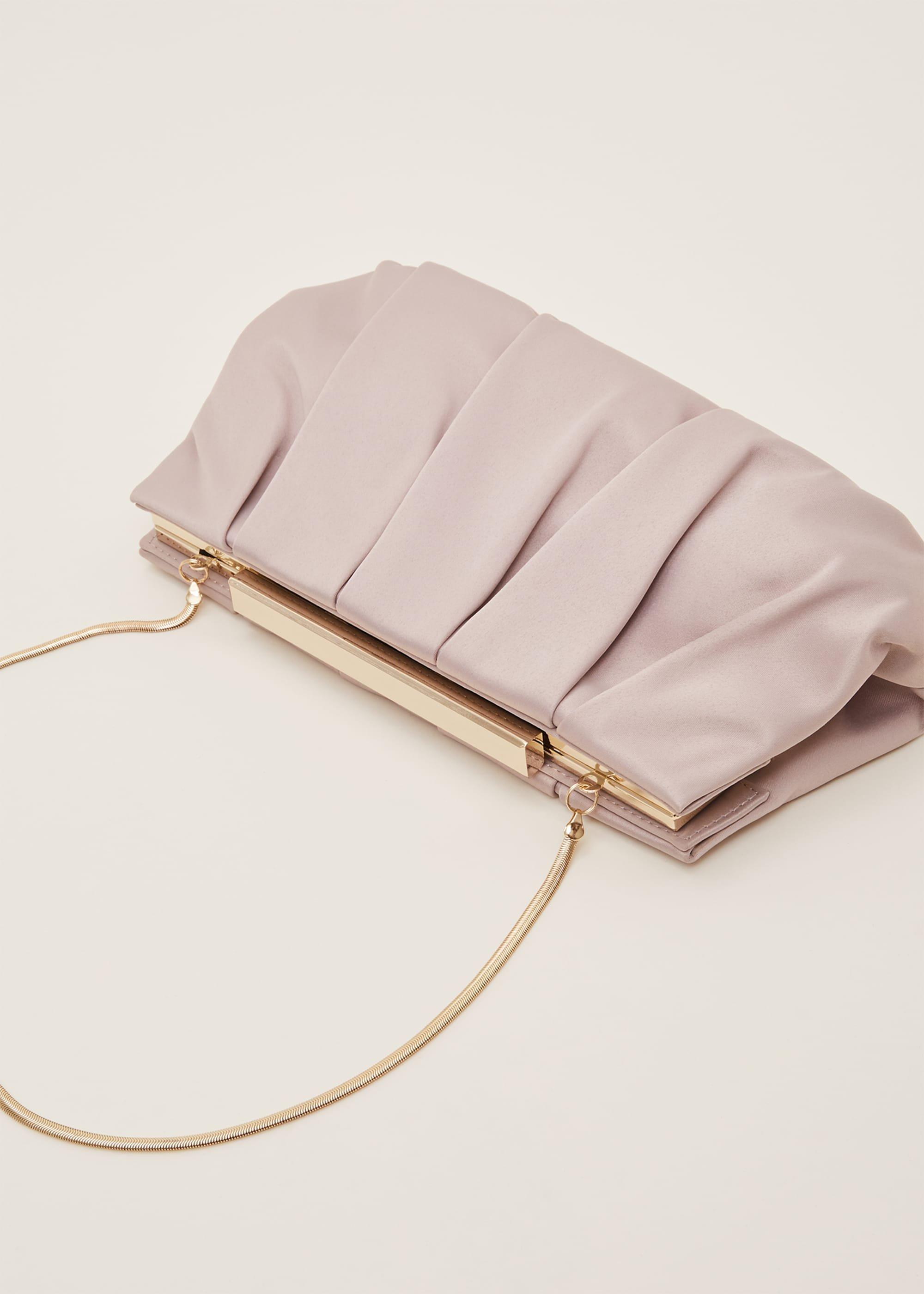 Sonja Soft Satin Clutch