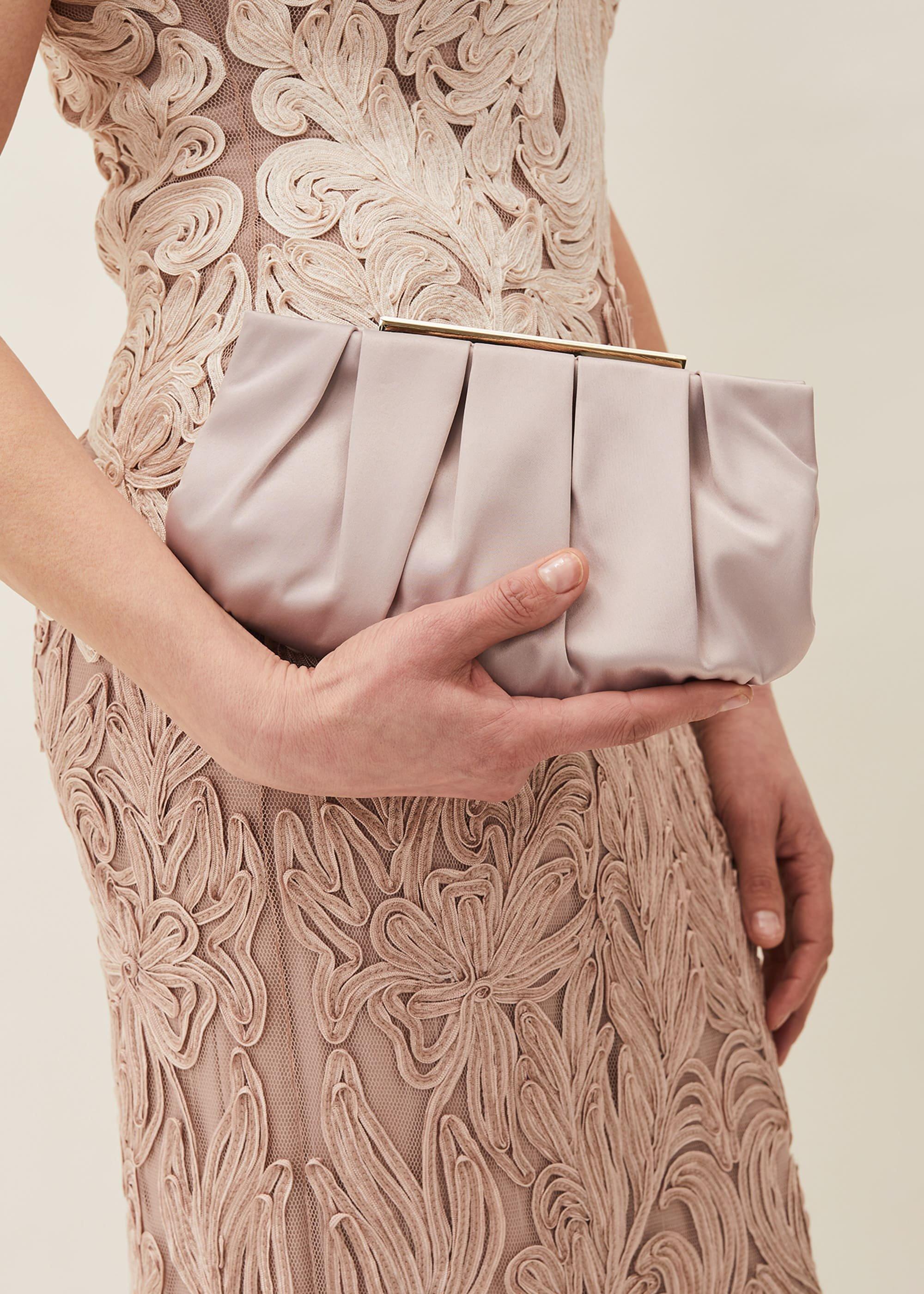 Sonja Soft Satin Clutch