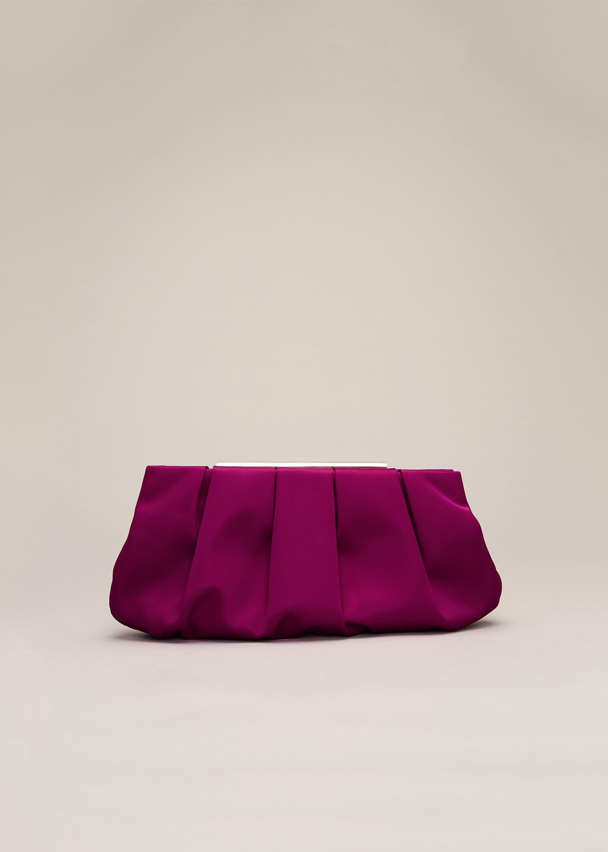 Sonja Soft Satin Clutch