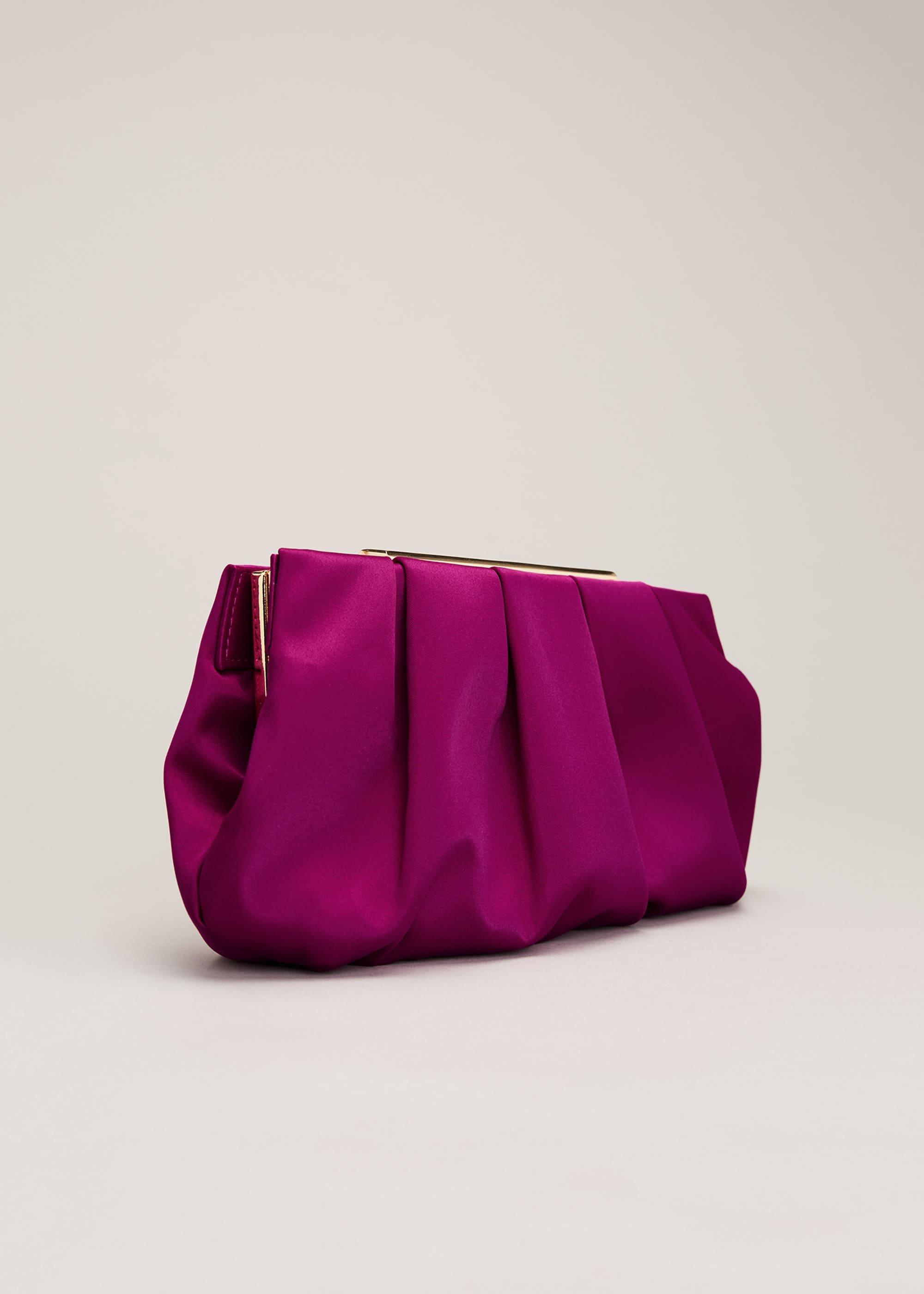Sonja Soft Satin Clutch