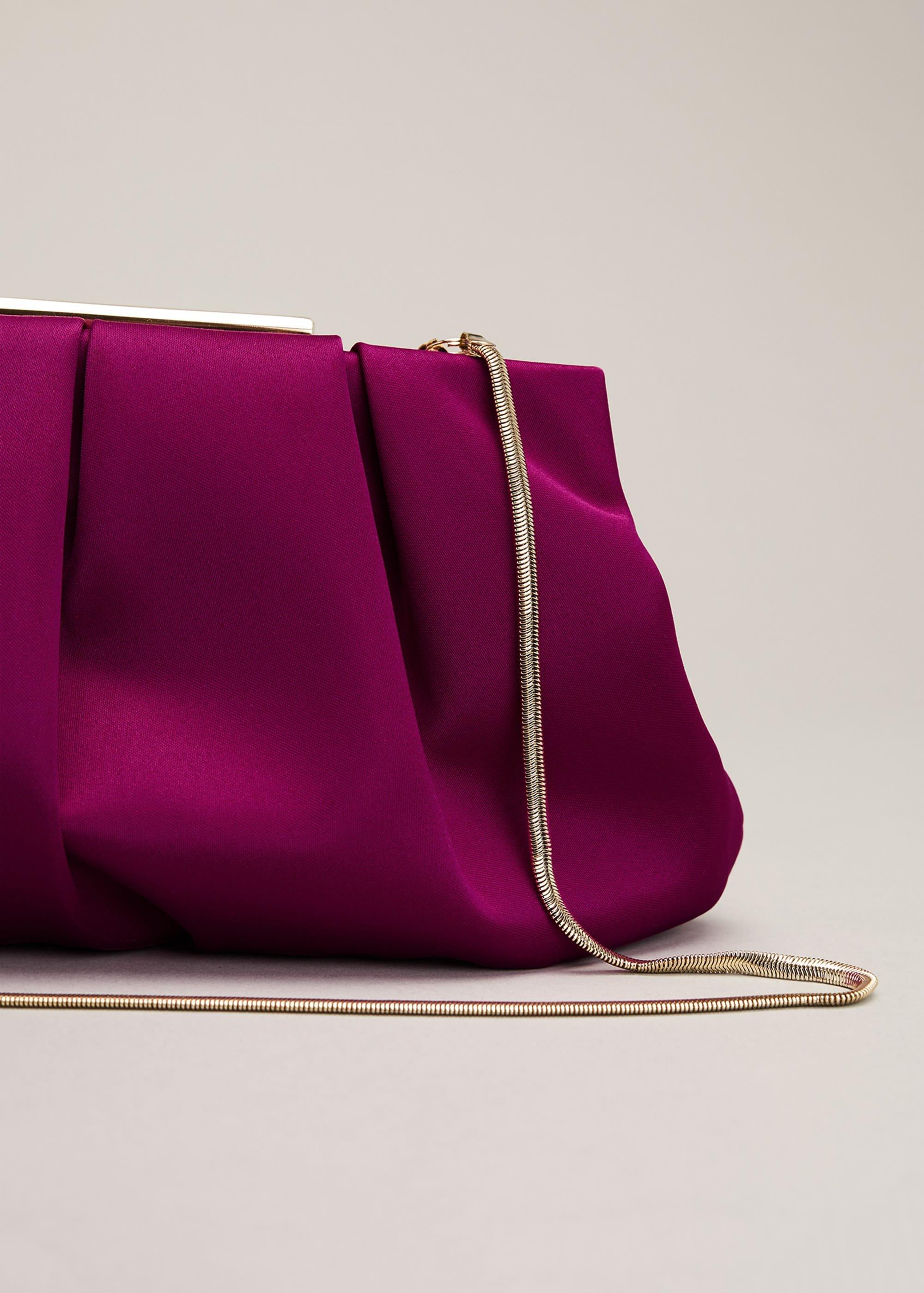 Sonja Soft Satin Clutch