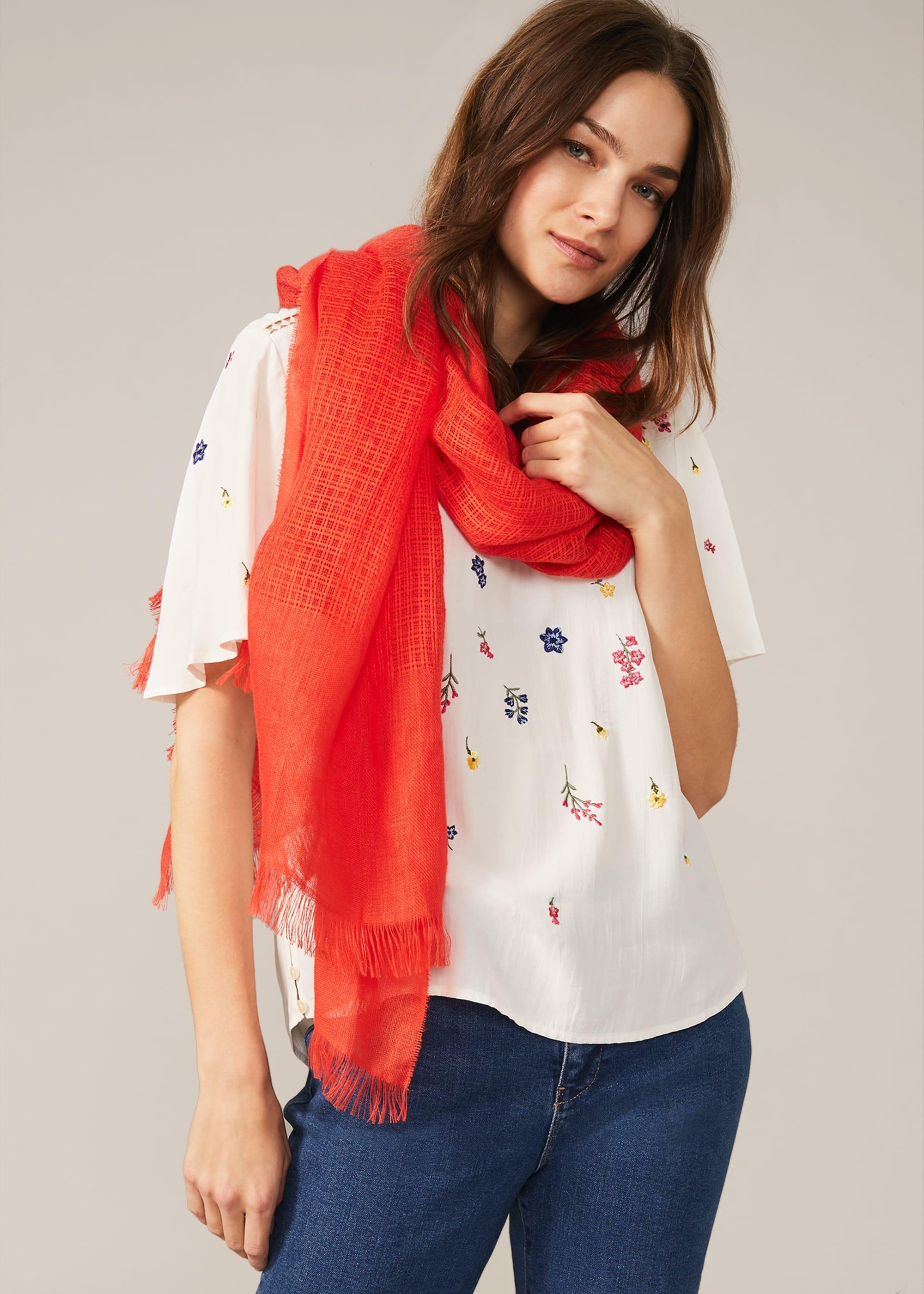 Tia Linen Scarf
