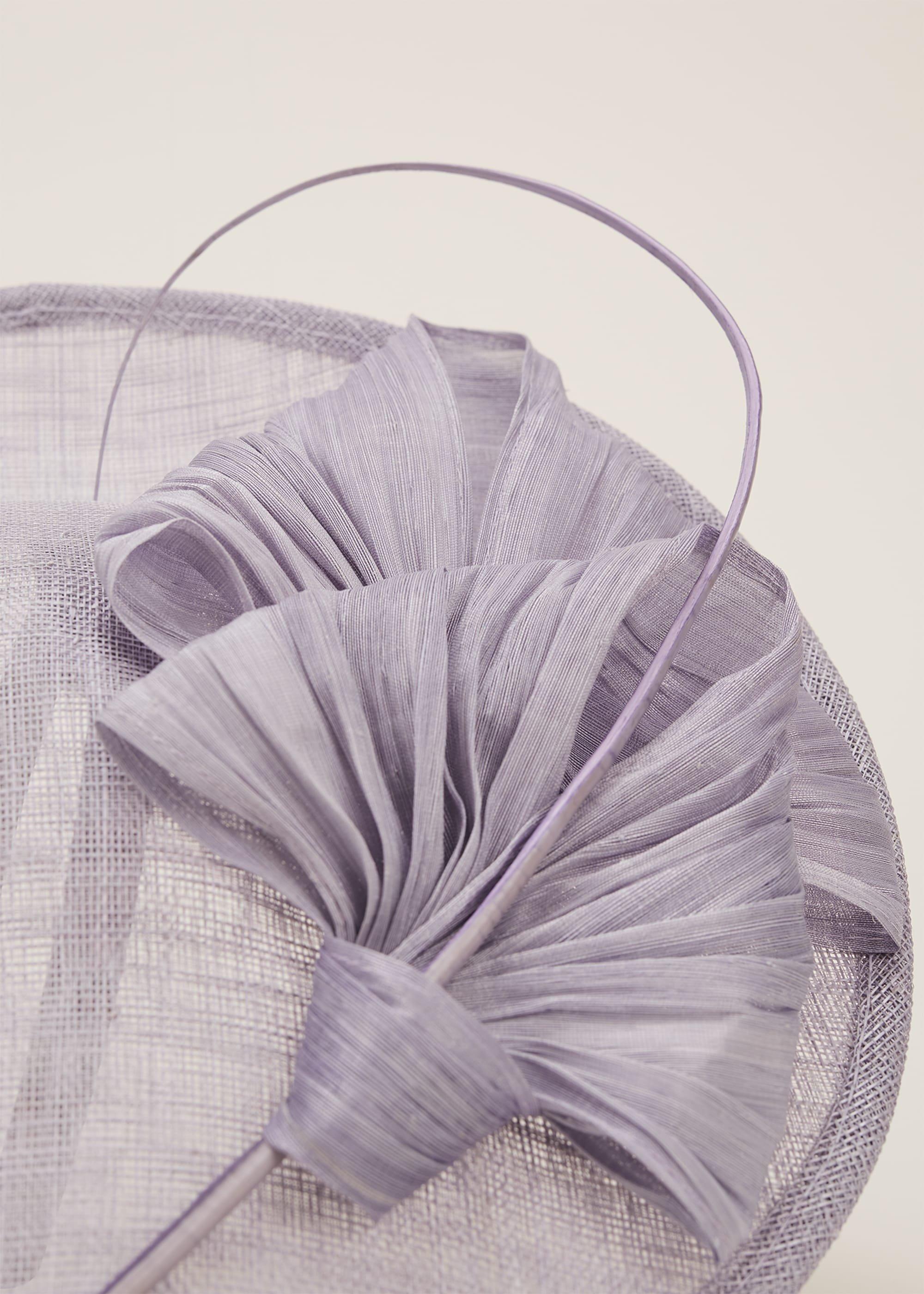 Dawn Silk Bow Fascinator