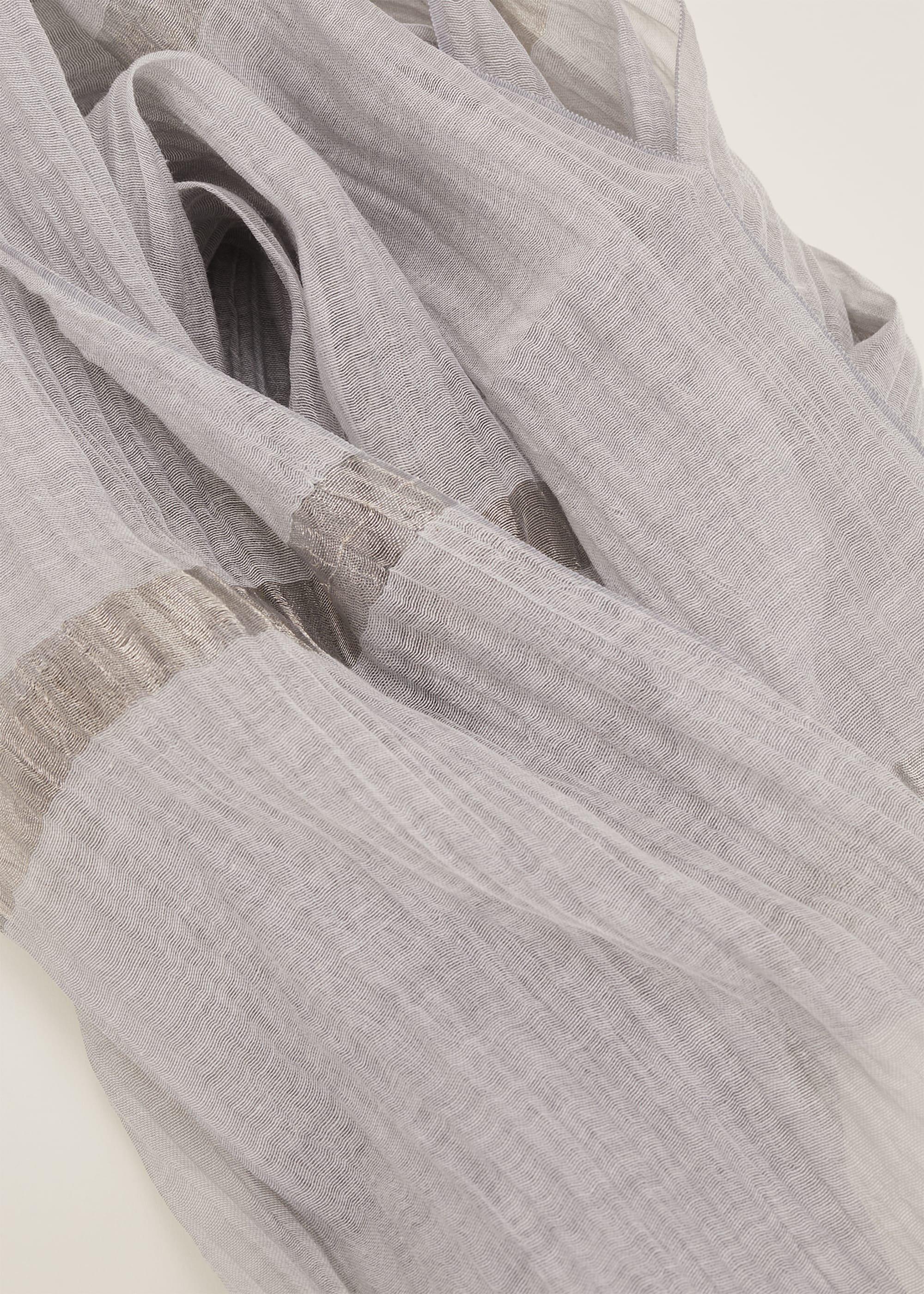 Terri Sparkle Hem Scarf