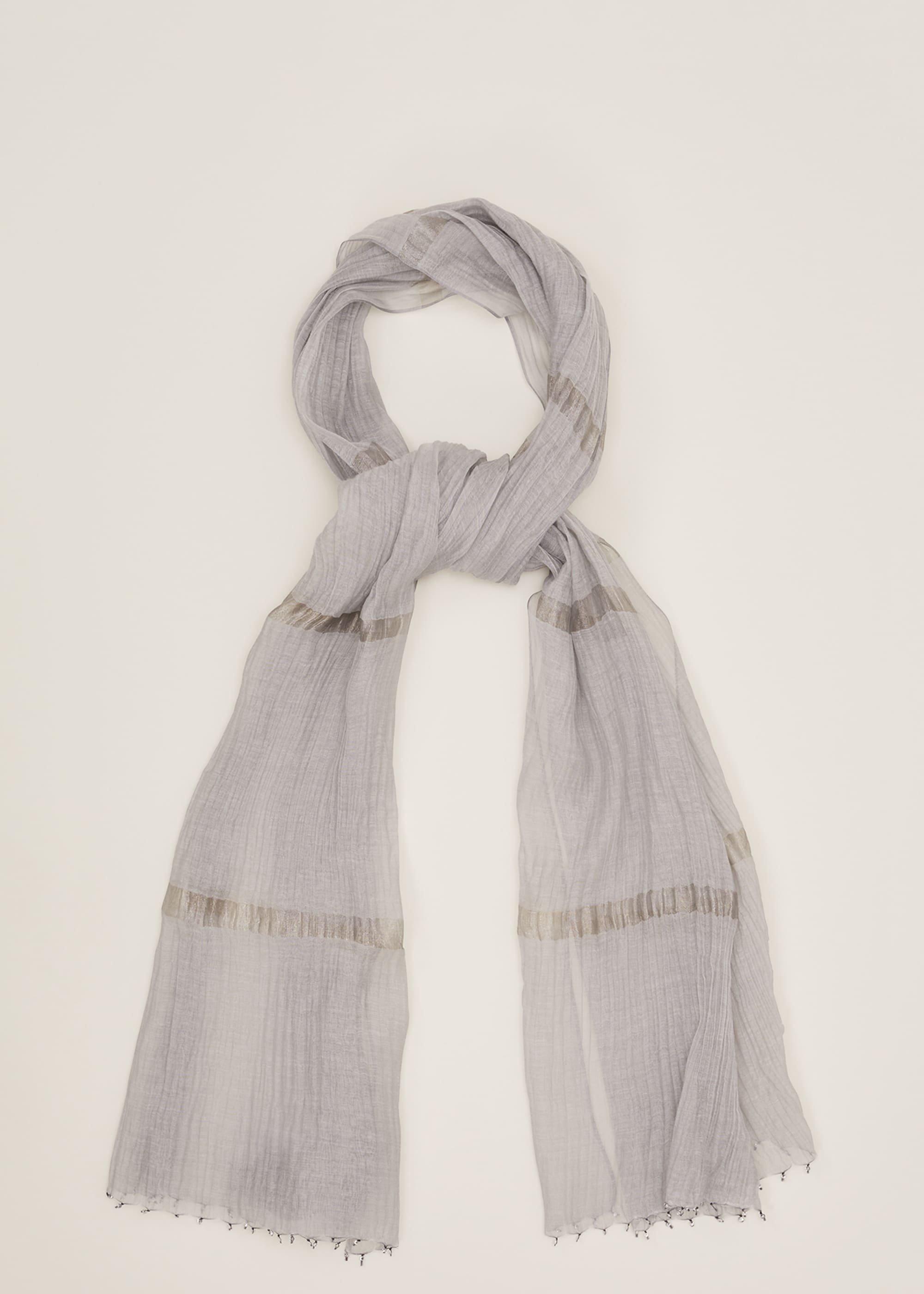 Terri Sparkle Hem Scarf