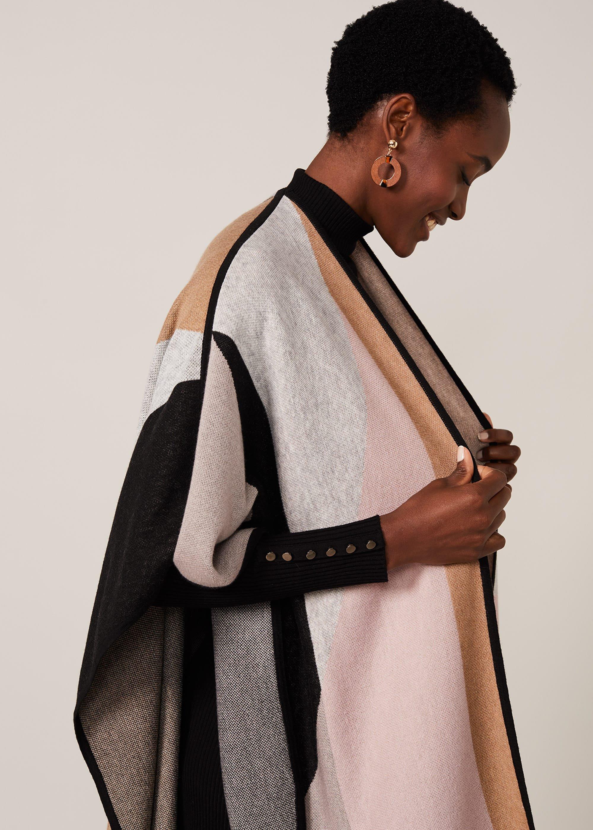 Nel Abstract Oversized Cape