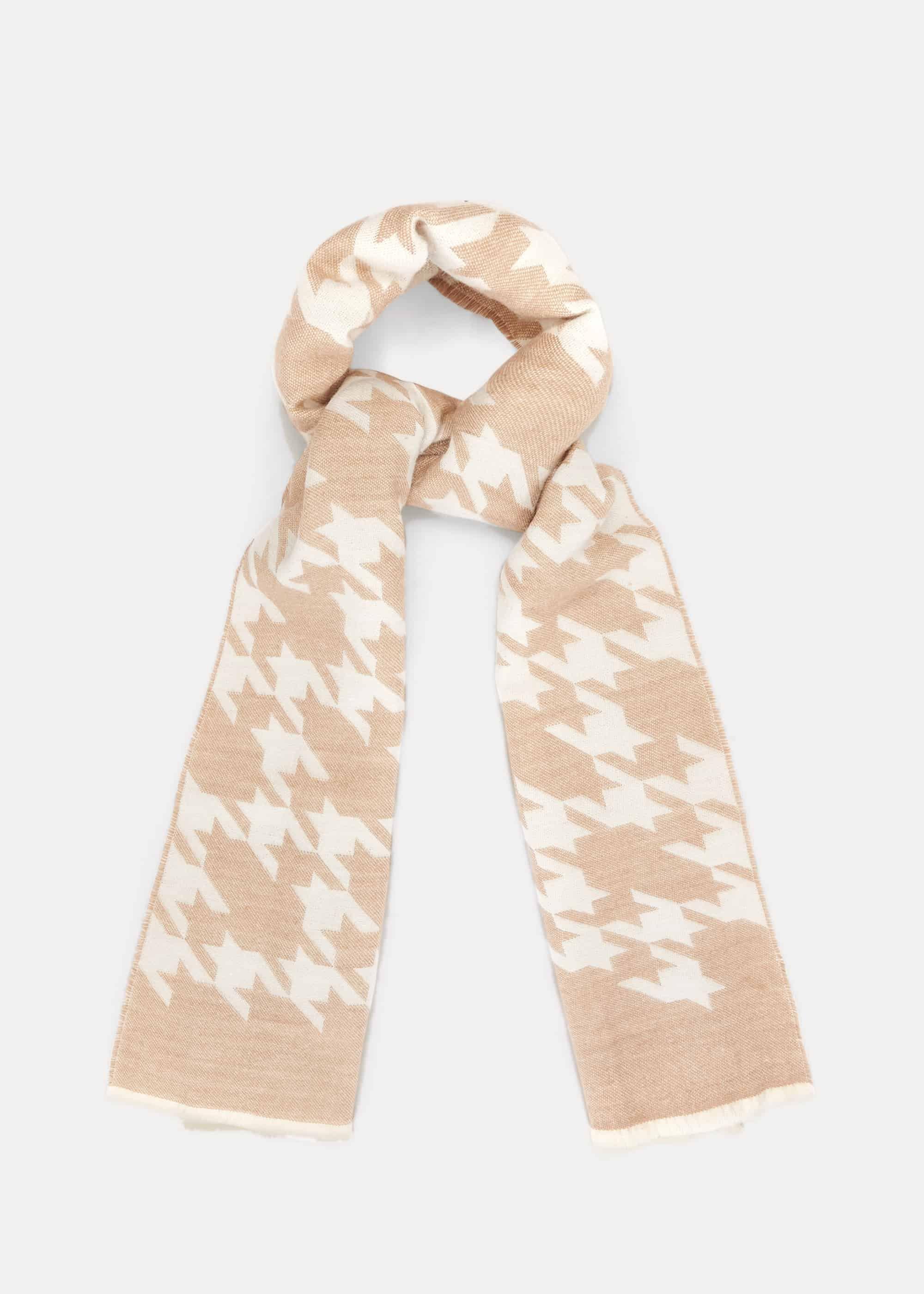 Large Houndstooth Scarf