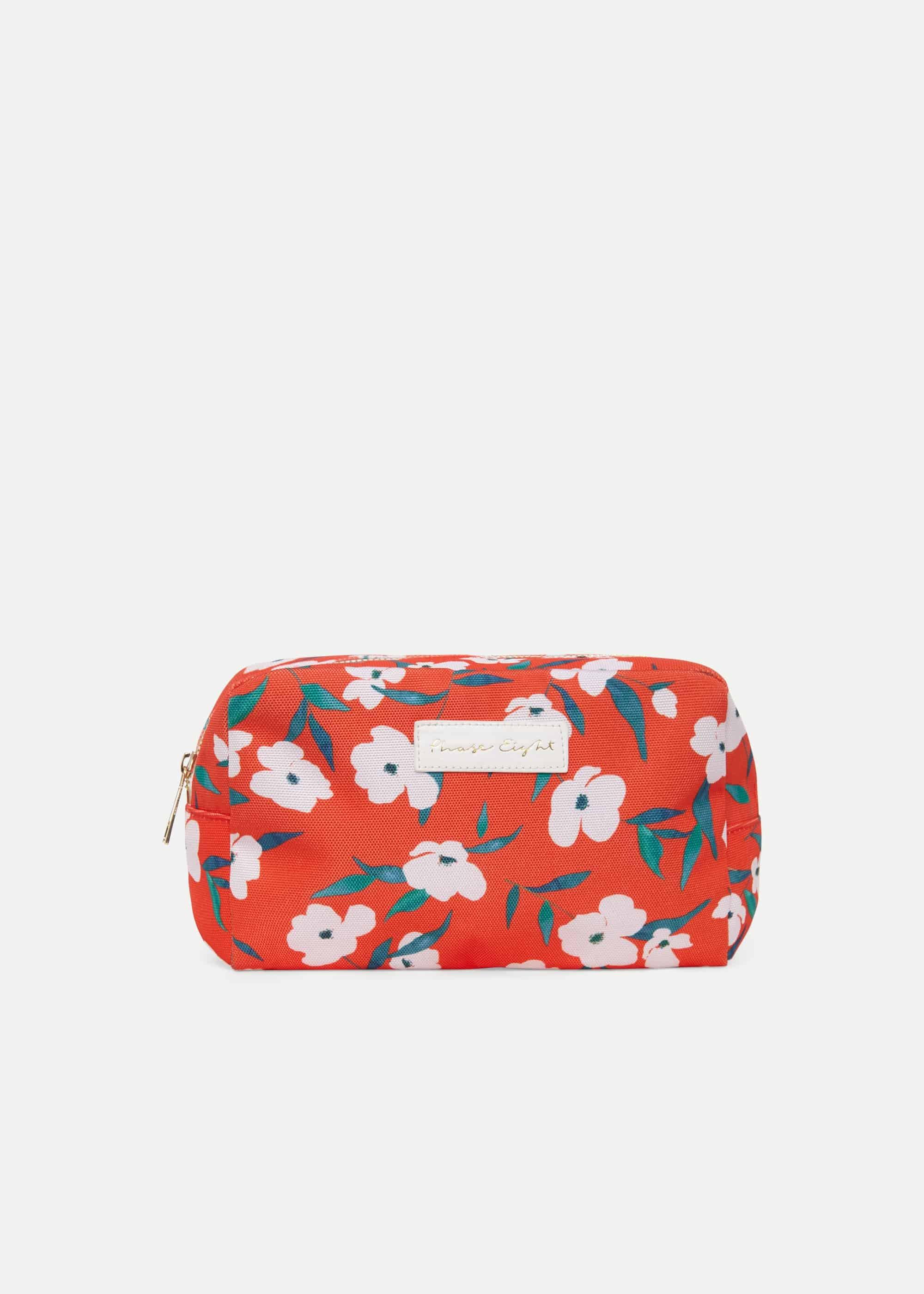 Poppy Print Wash Bag