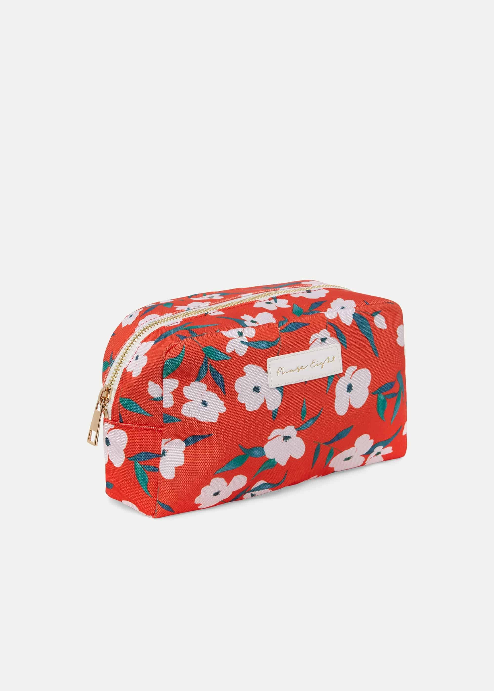 Poppy Print Wash Bag