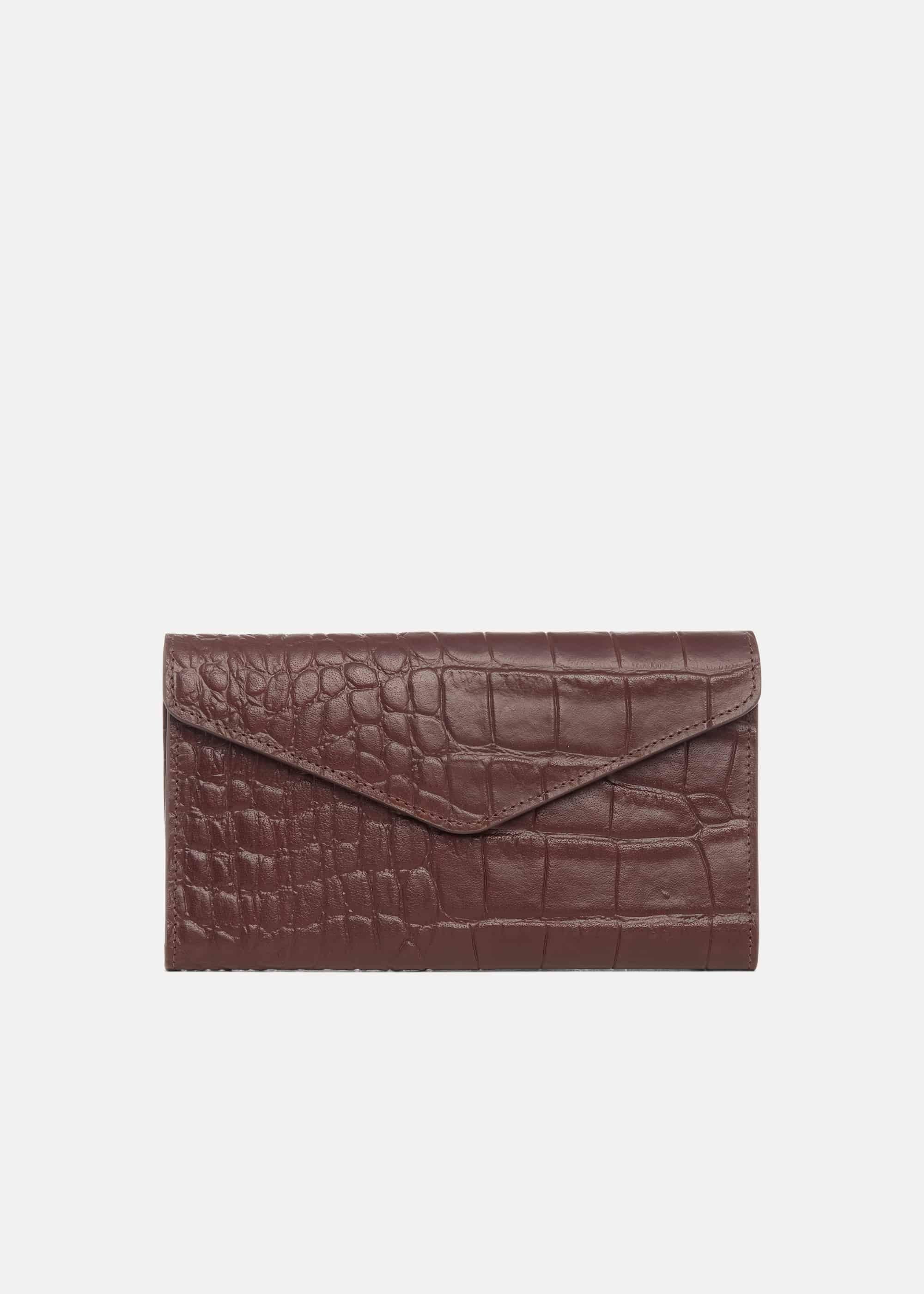 Violet Foldover Purse
