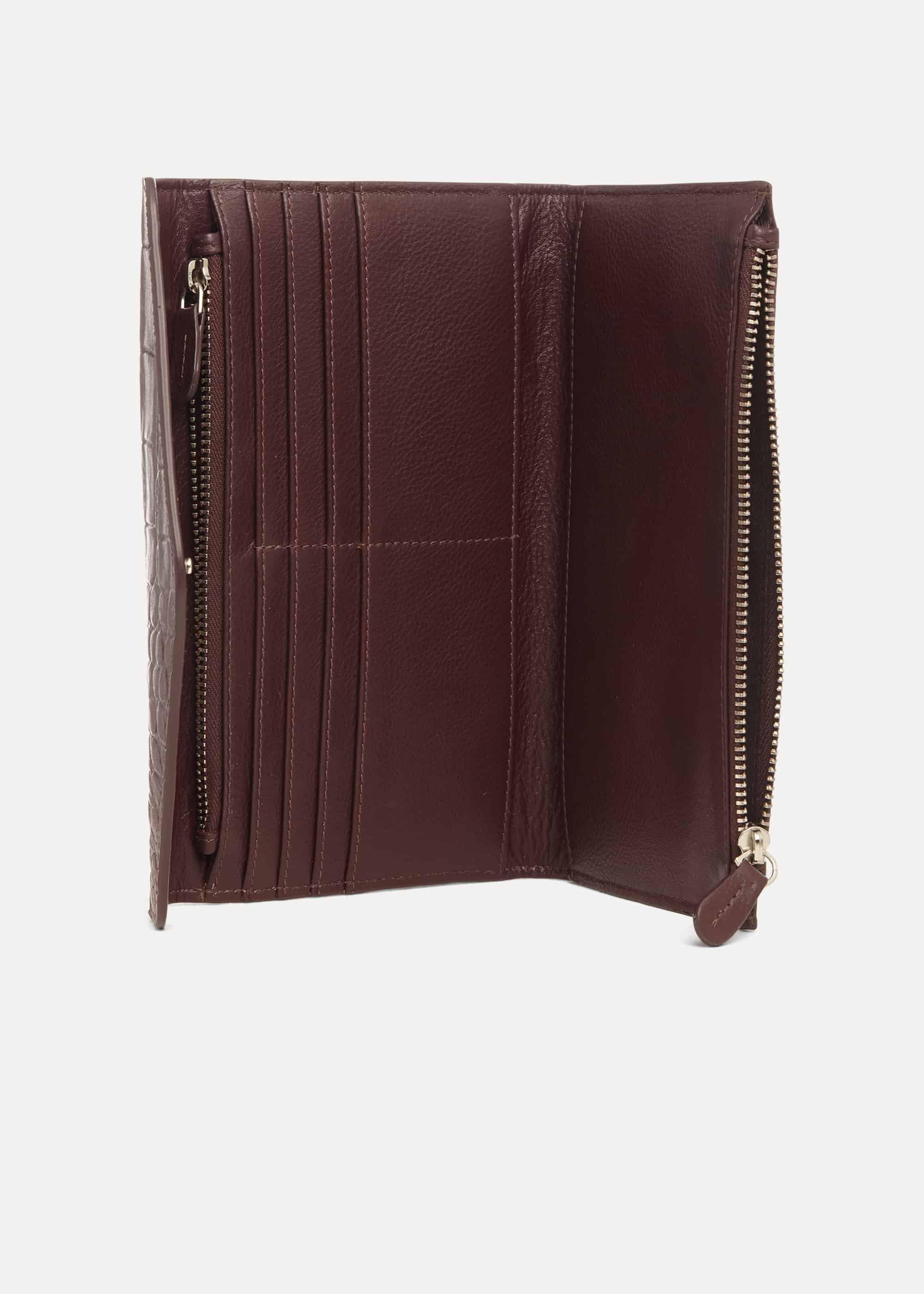 Violet Foldover Purse
