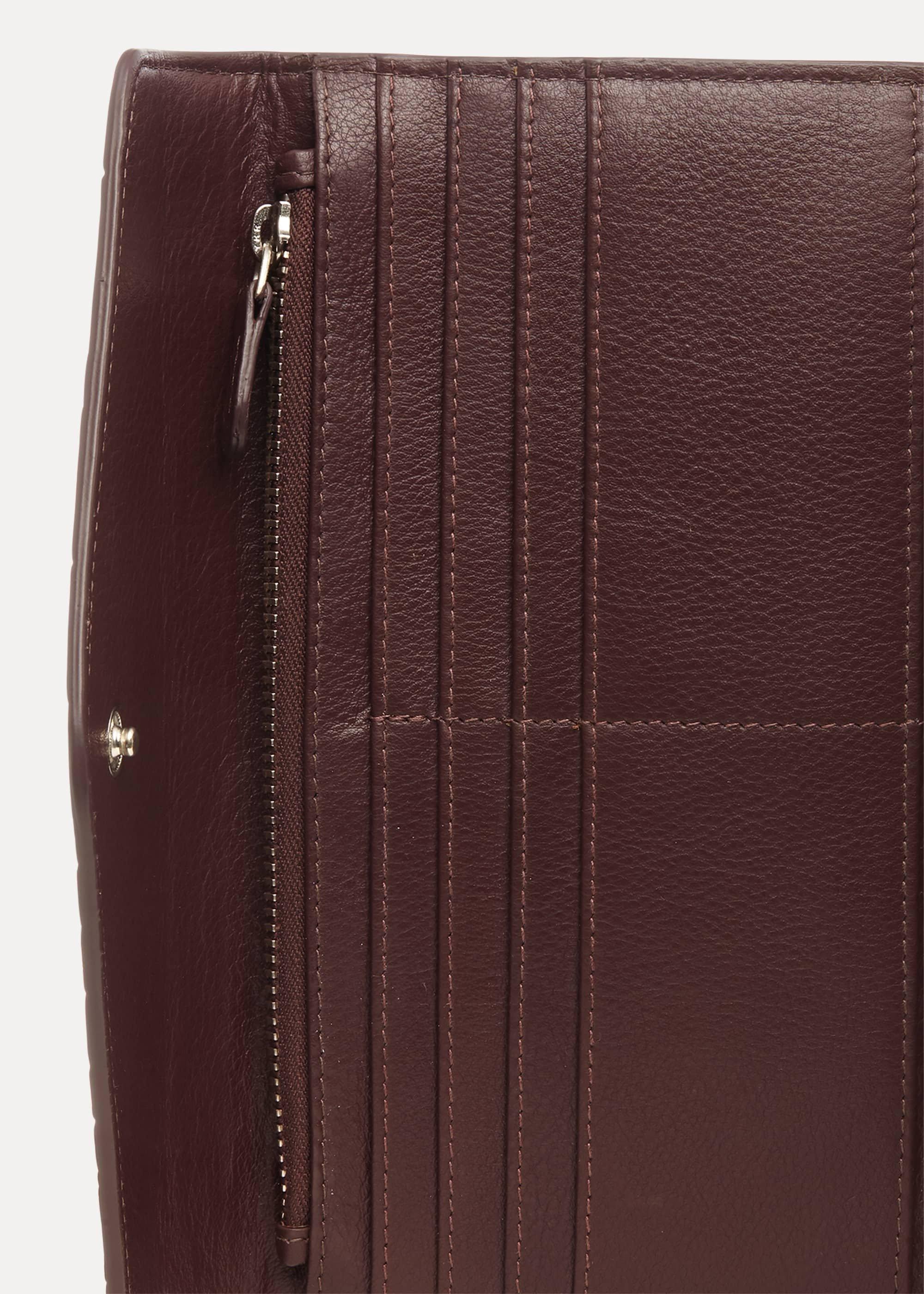 Violet Foldover Purse