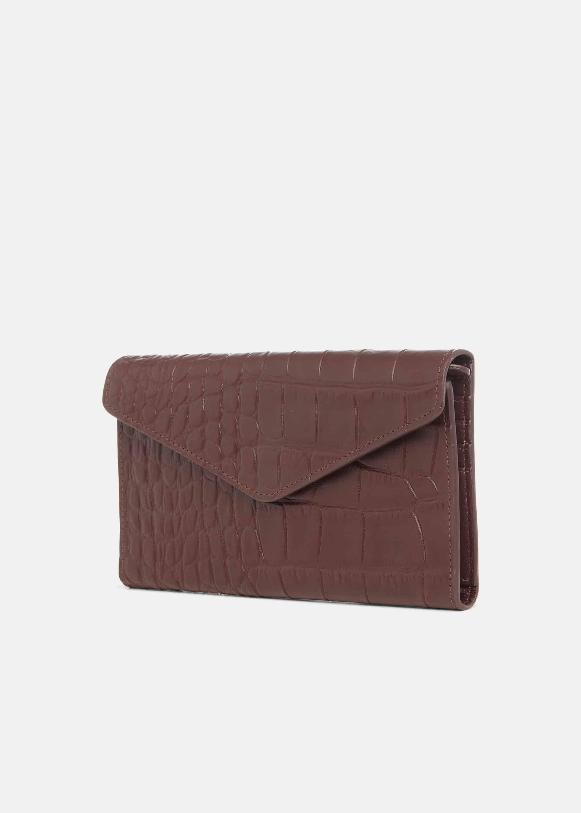 Violet Foldover Purse