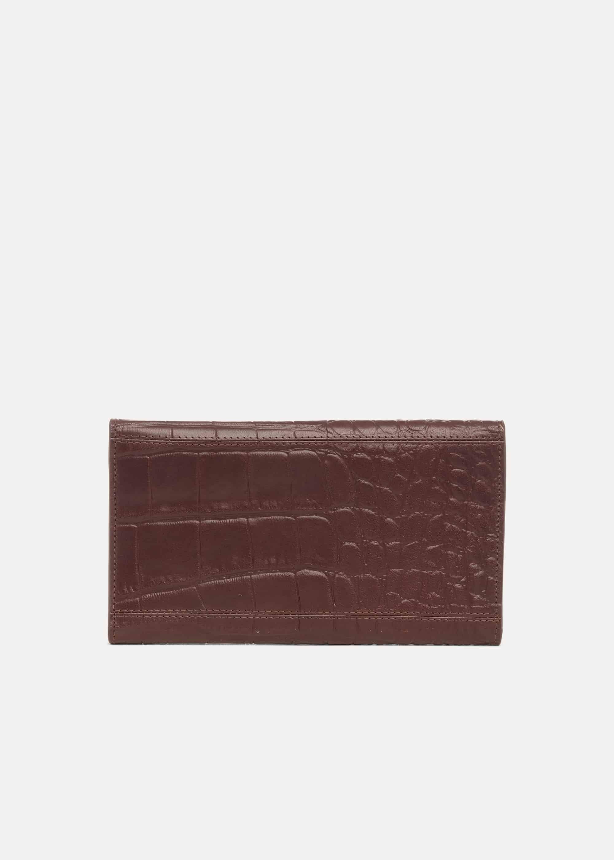 Violet Foldover Purse