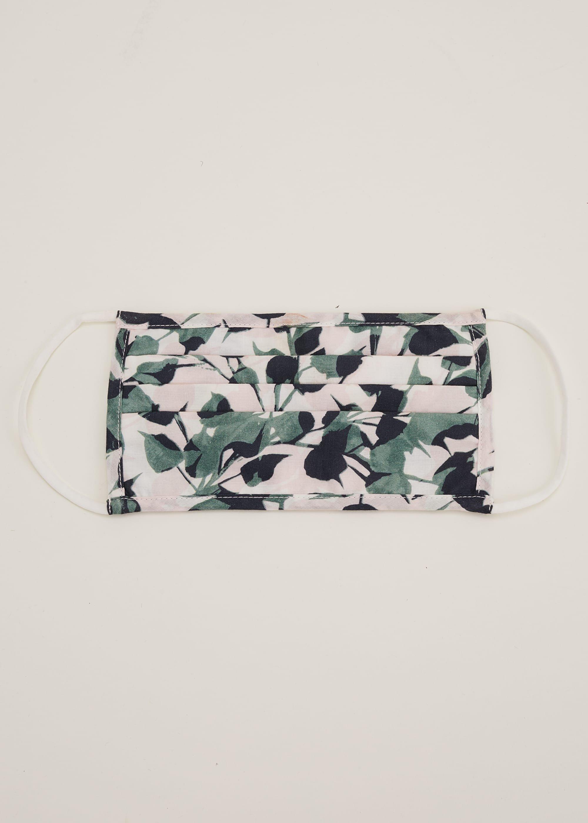 Larissa Leaf Print Face Mask