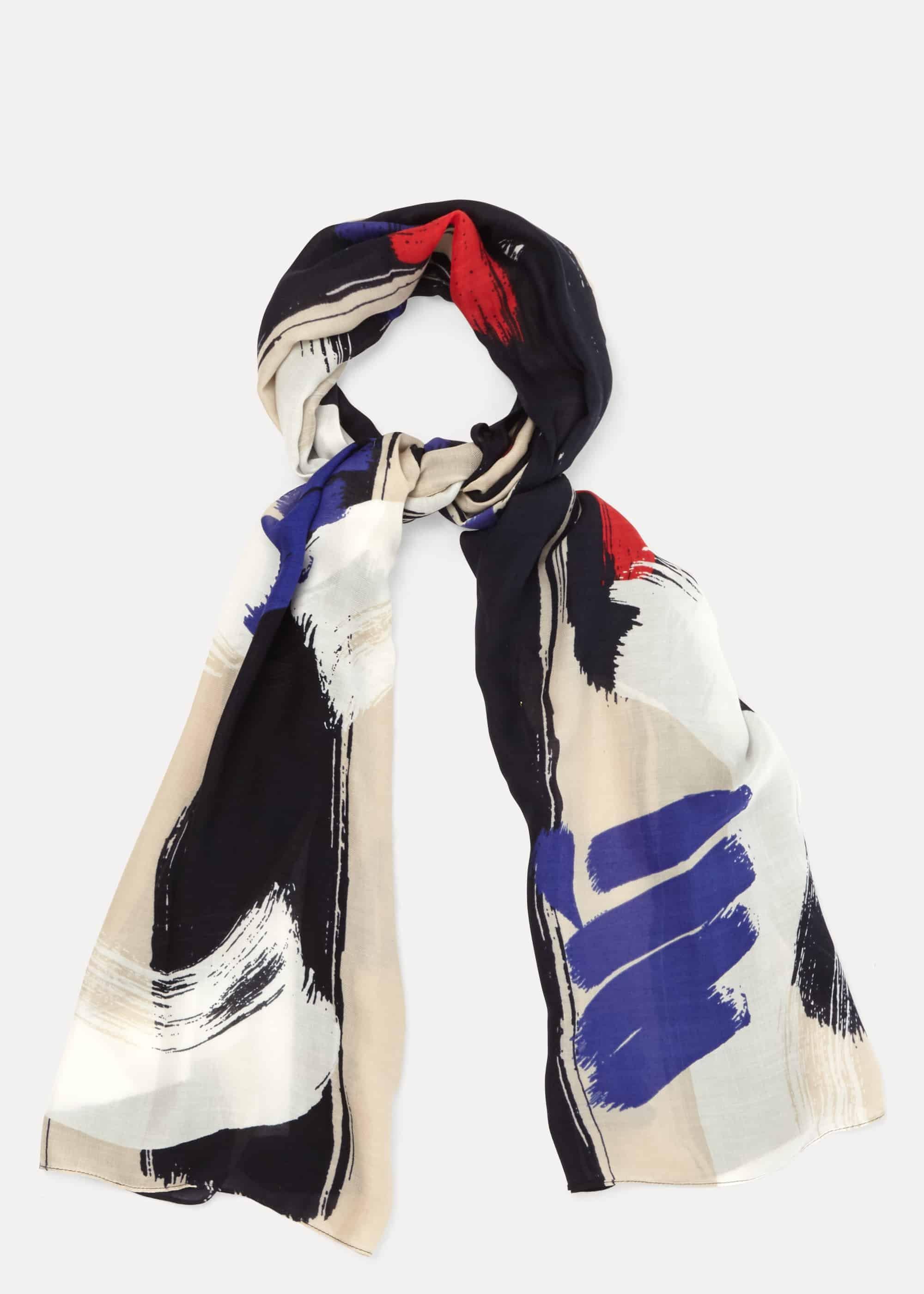 Arna Abstract Print Scarf